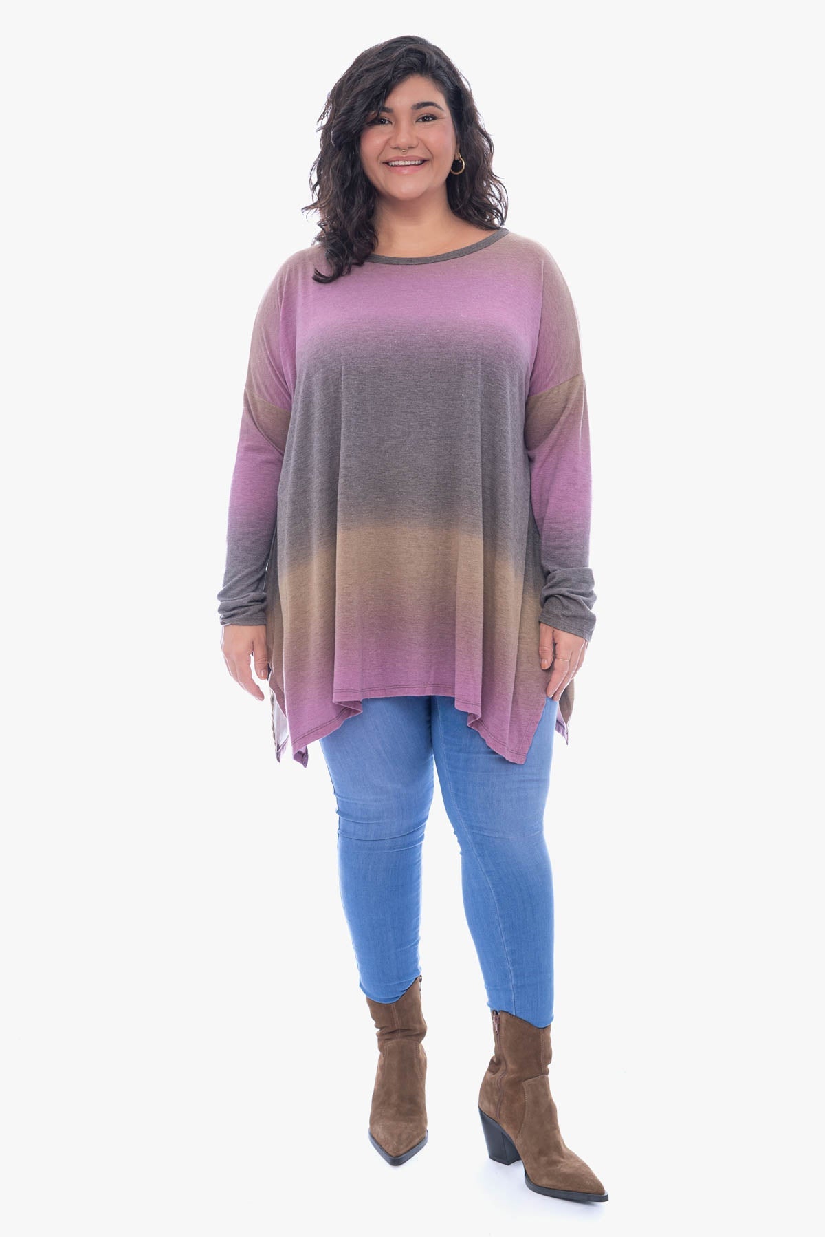 LELA ombre coloured tunic