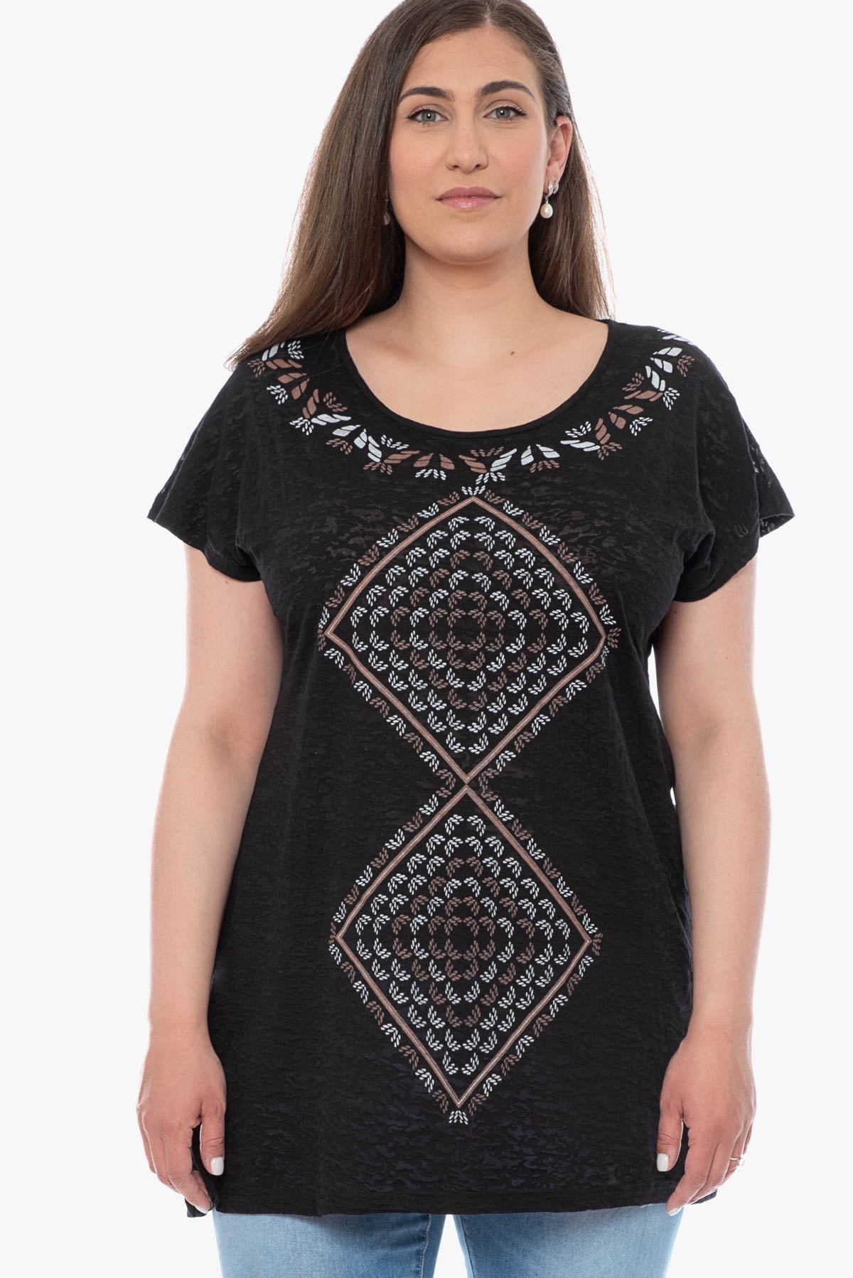 ELIANA printed top