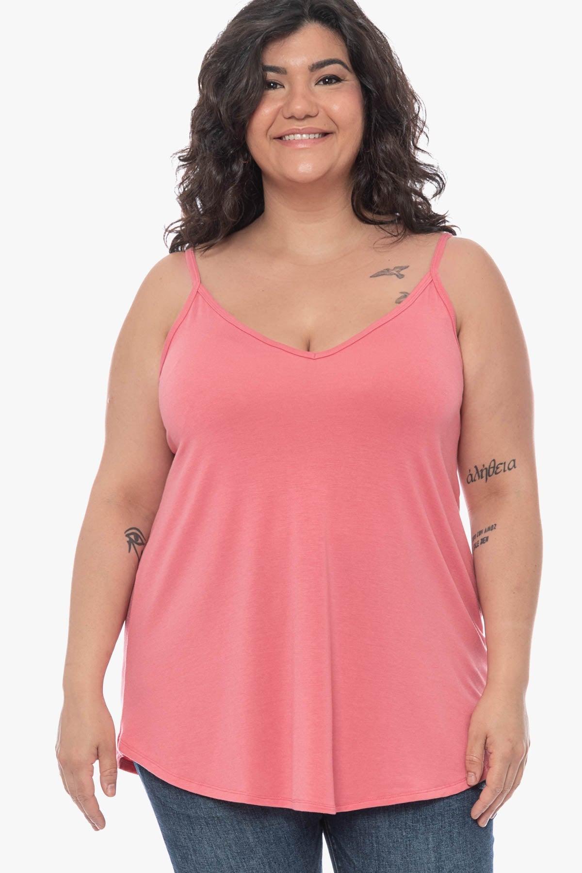 LEELA spaghetti cami