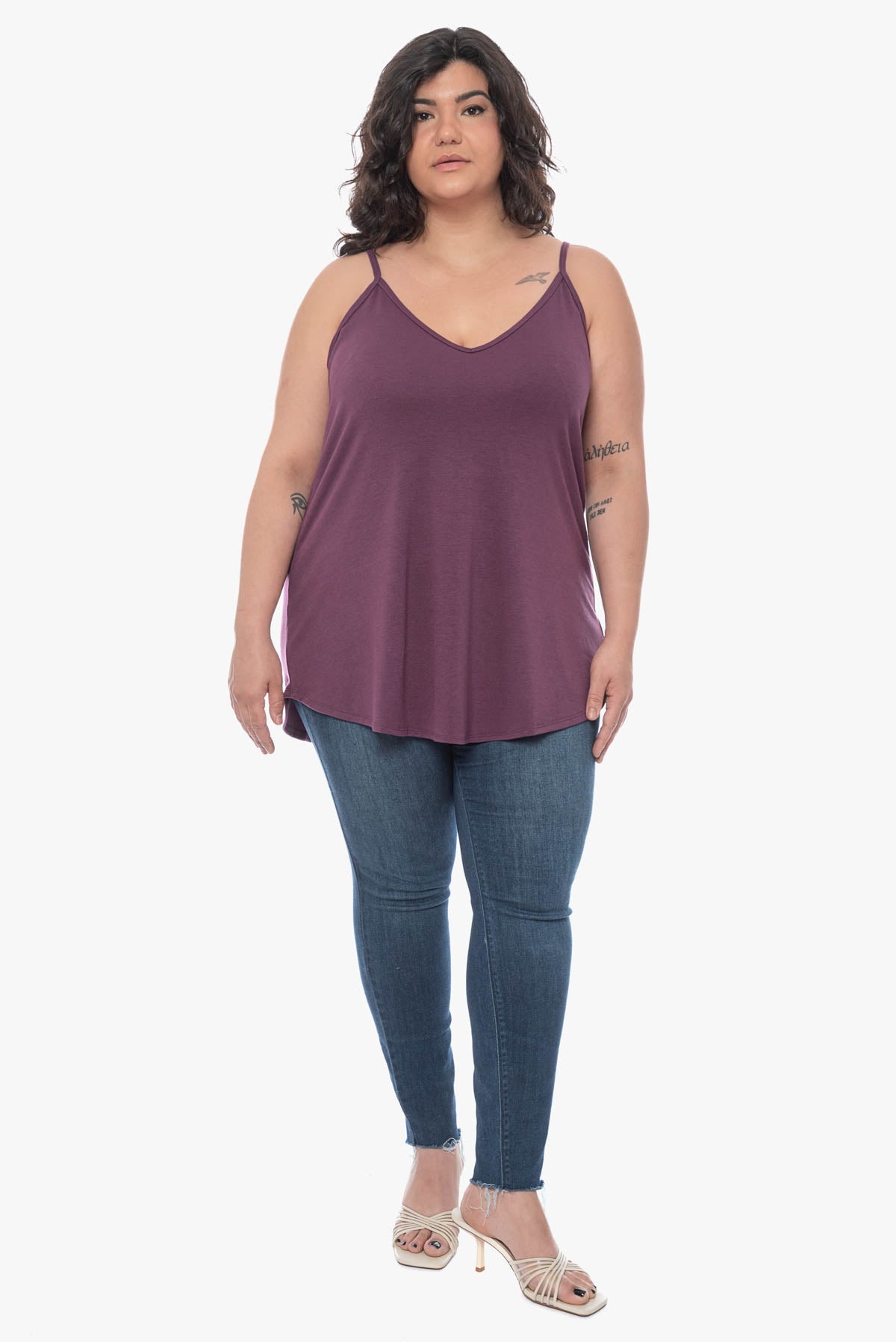 LEELA spaghetti cami
