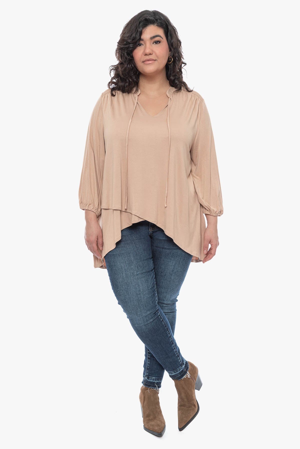 CLAUDIA wrap top