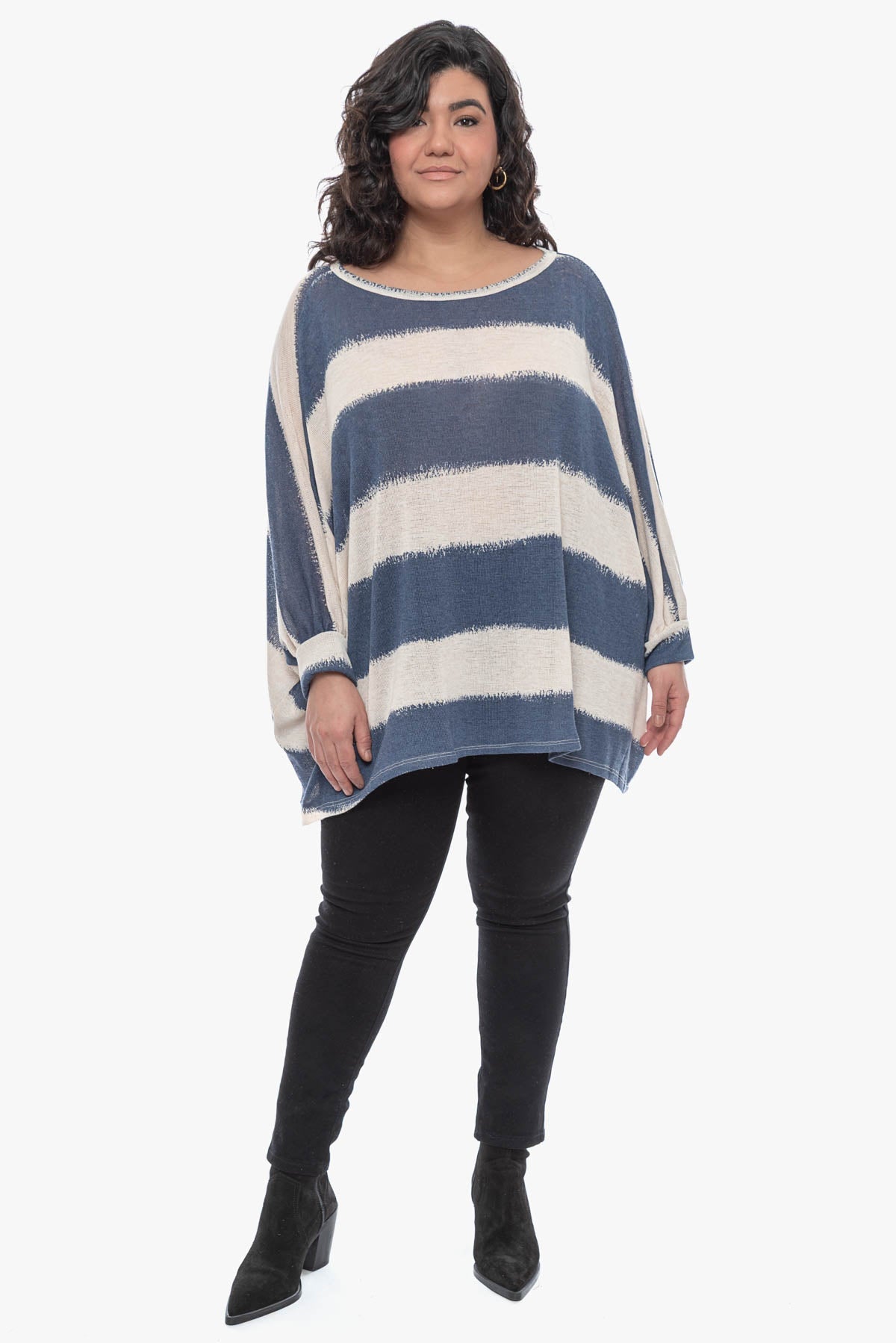 DILLY striped tunic