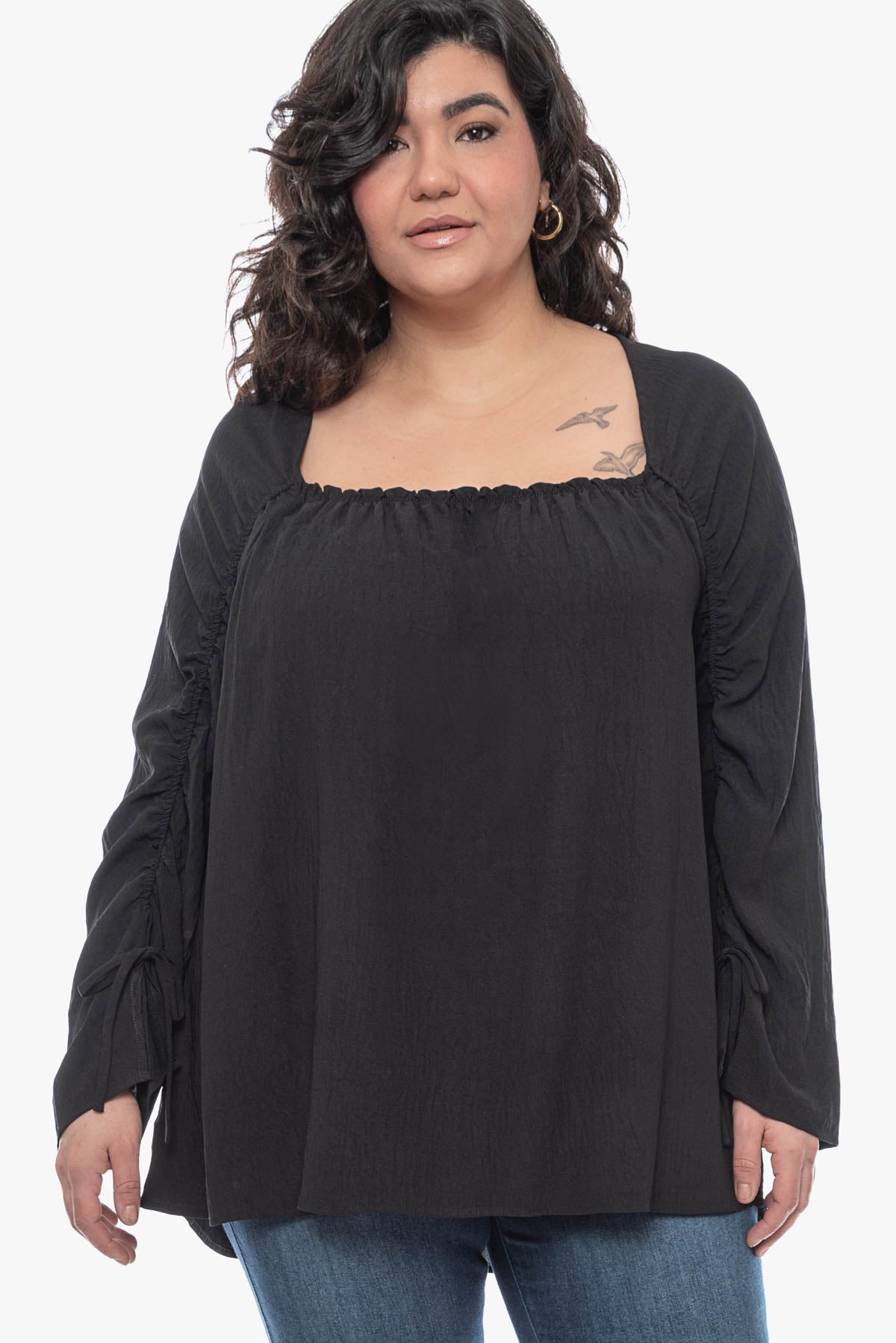 BRIENNA rayon top