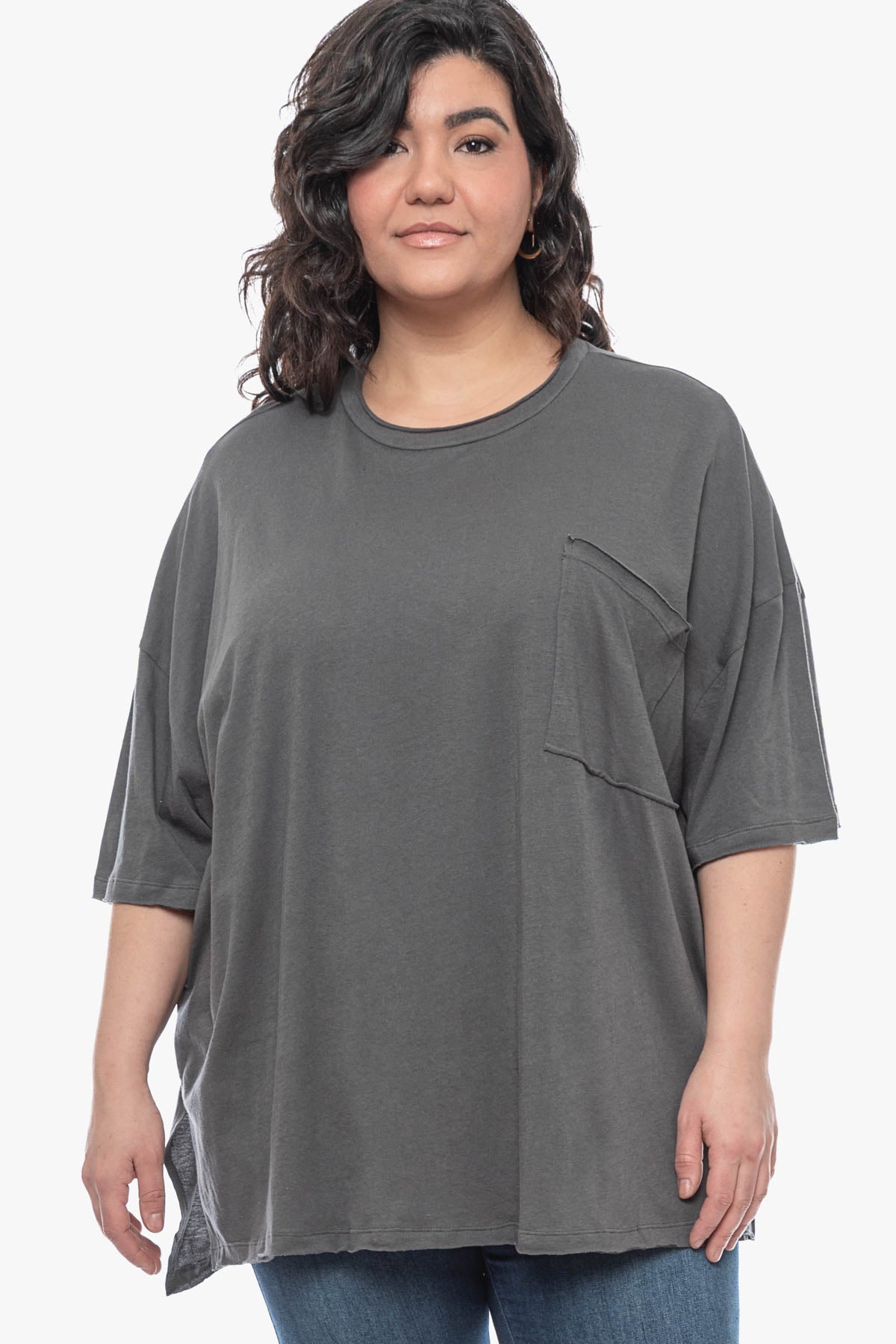 RAYA oversized cotton top