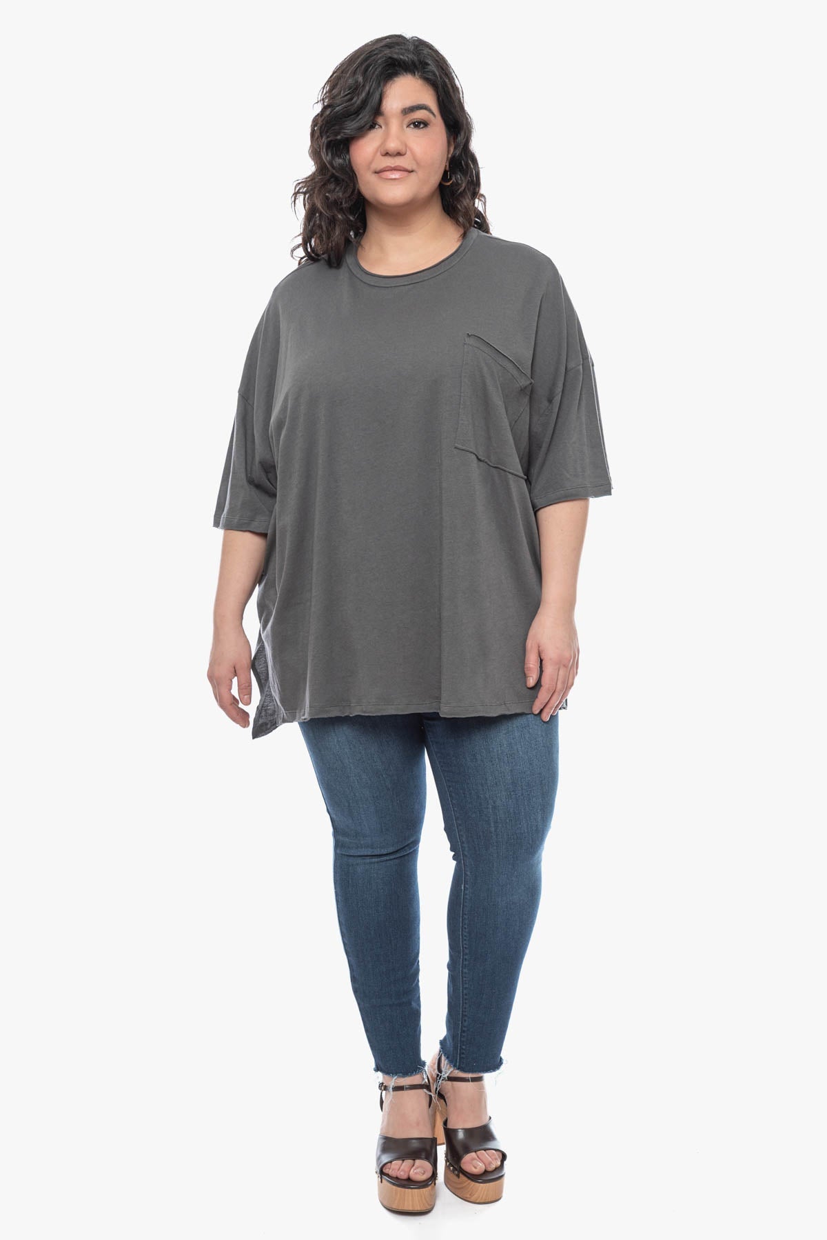 RAYA oversized cotton top