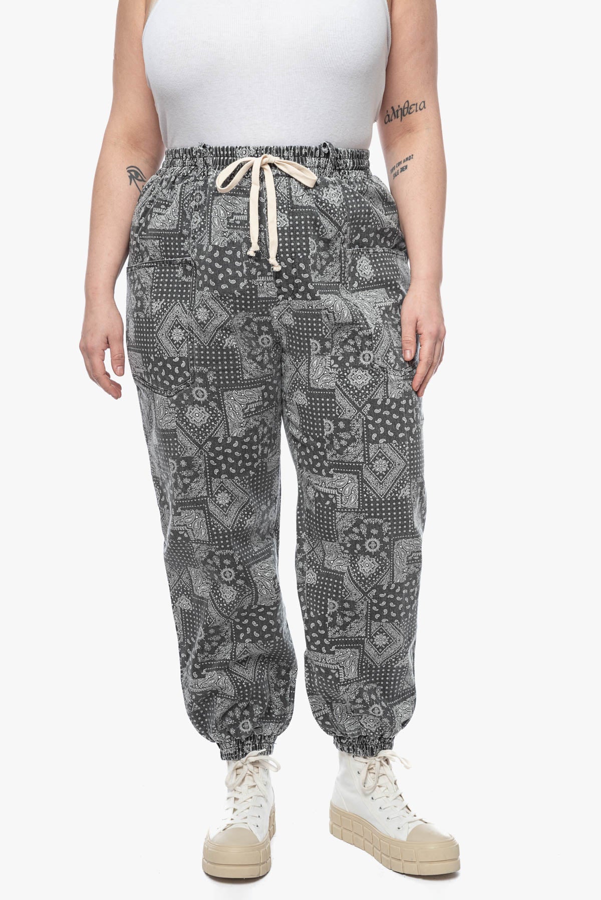 CLAUDIA printed joggers