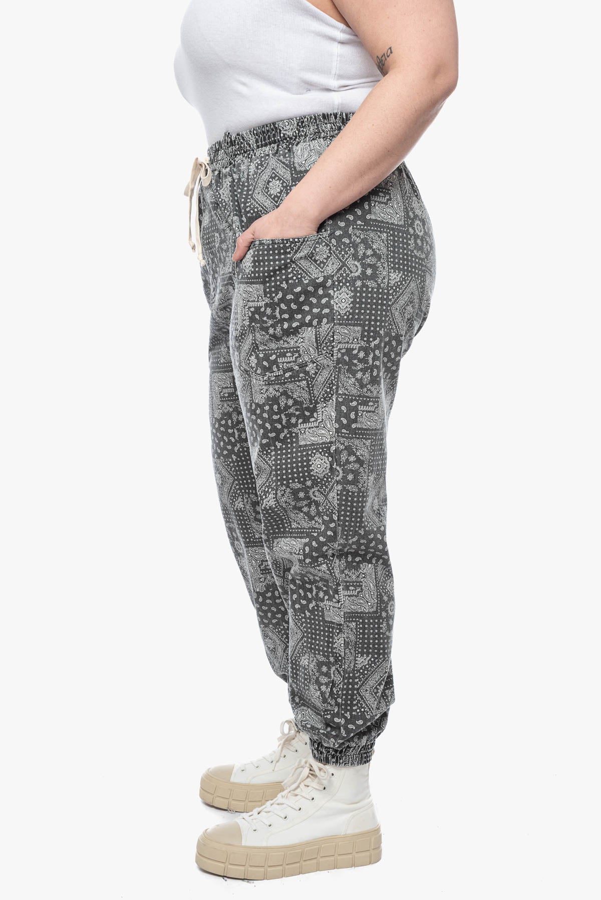 CLAUDIA printed joggers