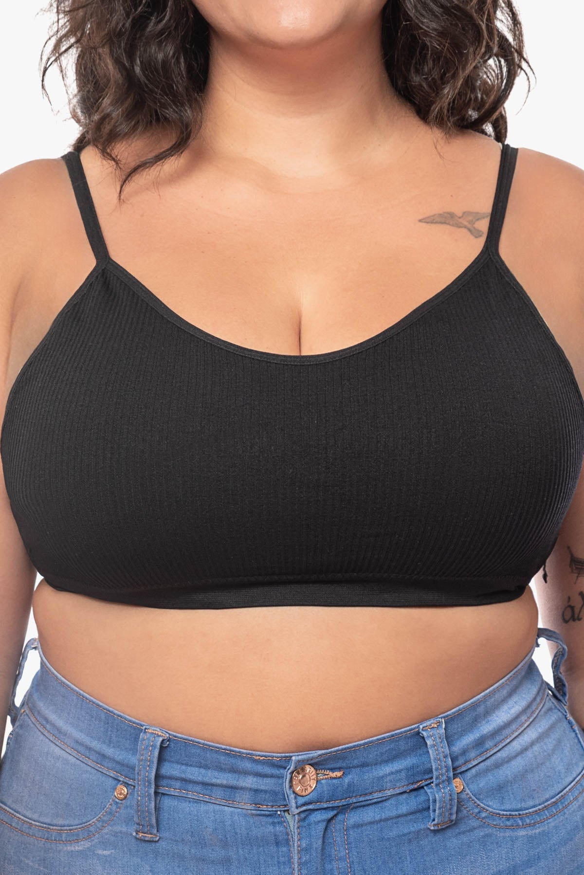 BRENDA ribbed bralette
