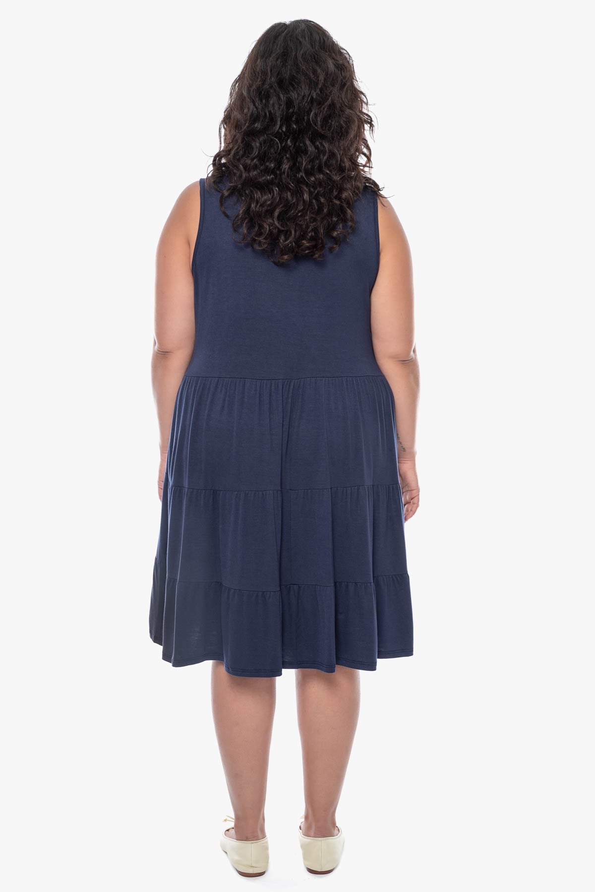 BLAKE sleeveless babydoll dress