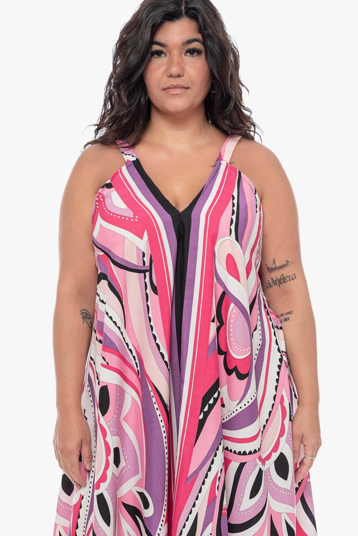 ASHLIE sleeveless dress