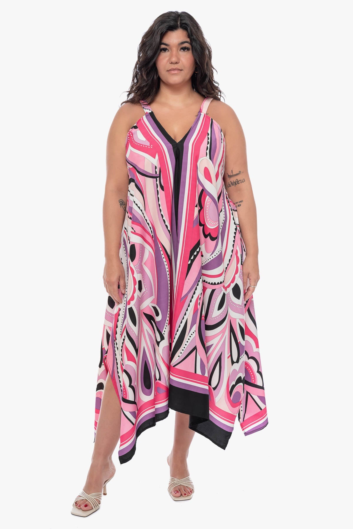 ASHLIE sleeveless dress