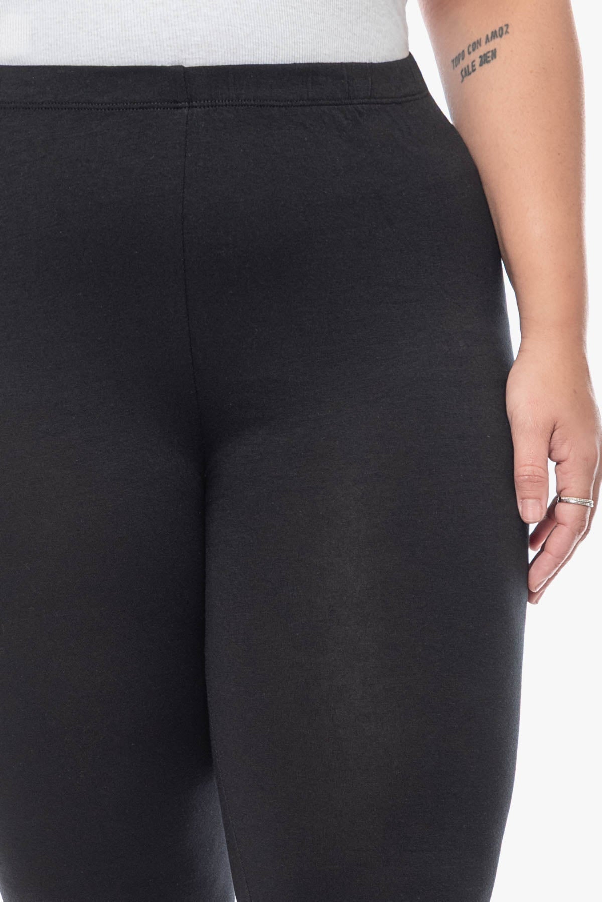JULIETTE cotton capri leggings