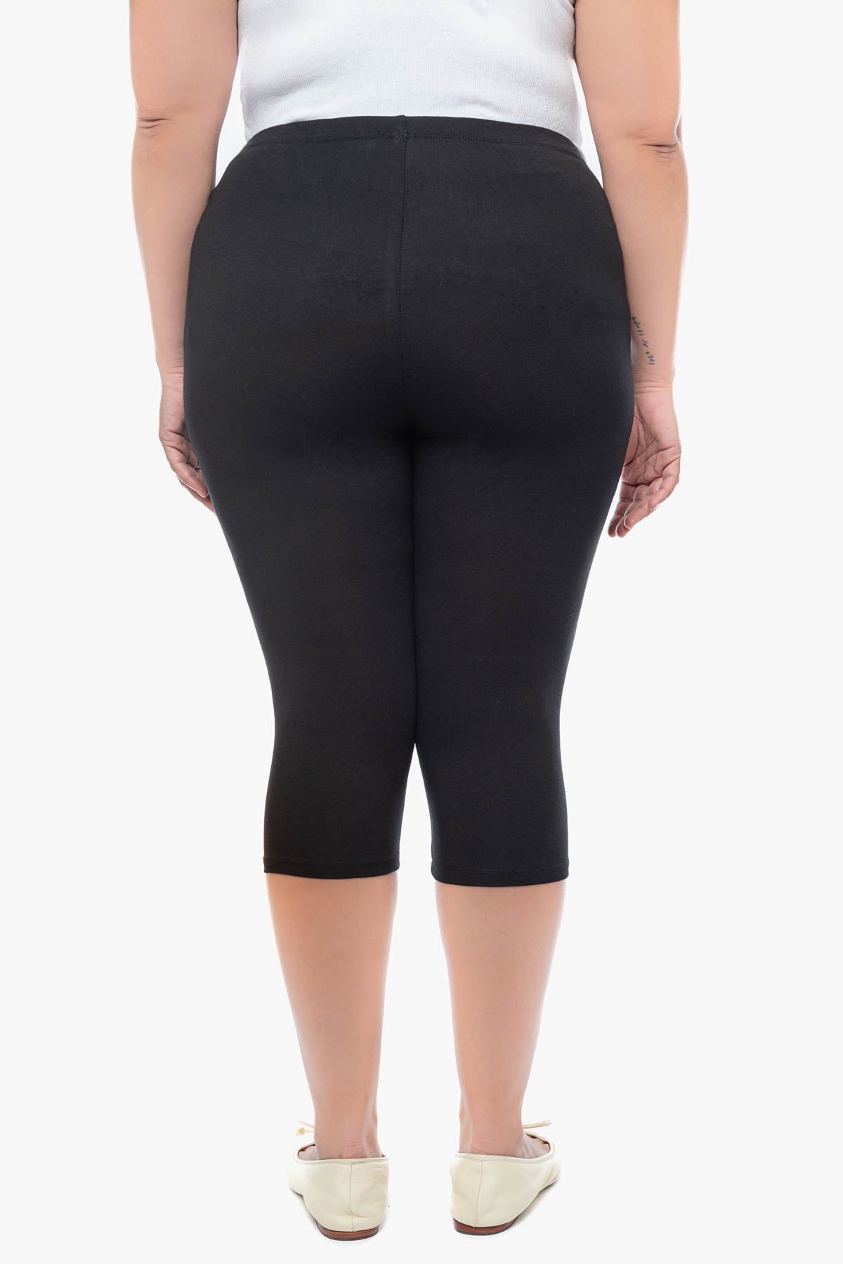 JULIETTE cotton capri leggings