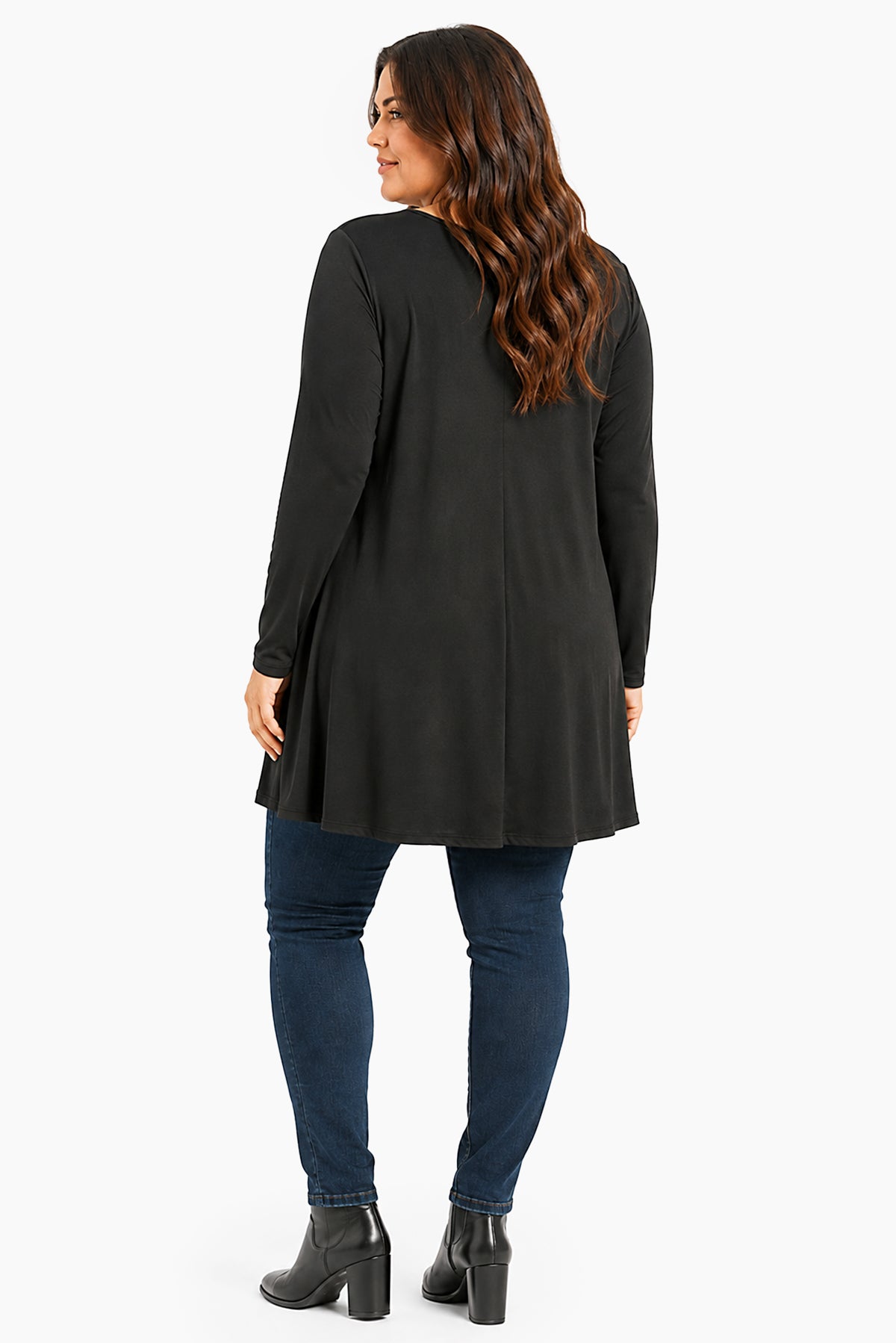 CORA rayon dress with pockets