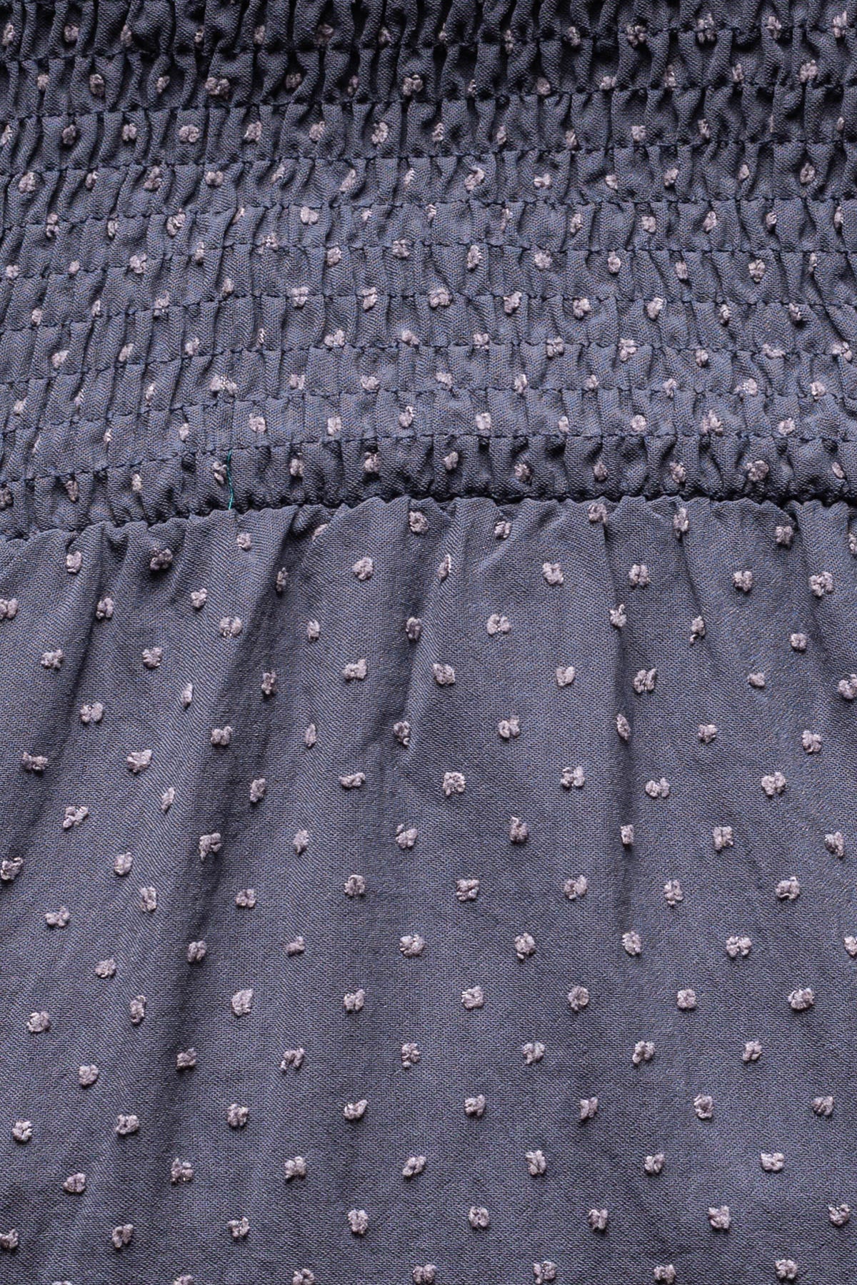 DALE ruffle smocked blouse