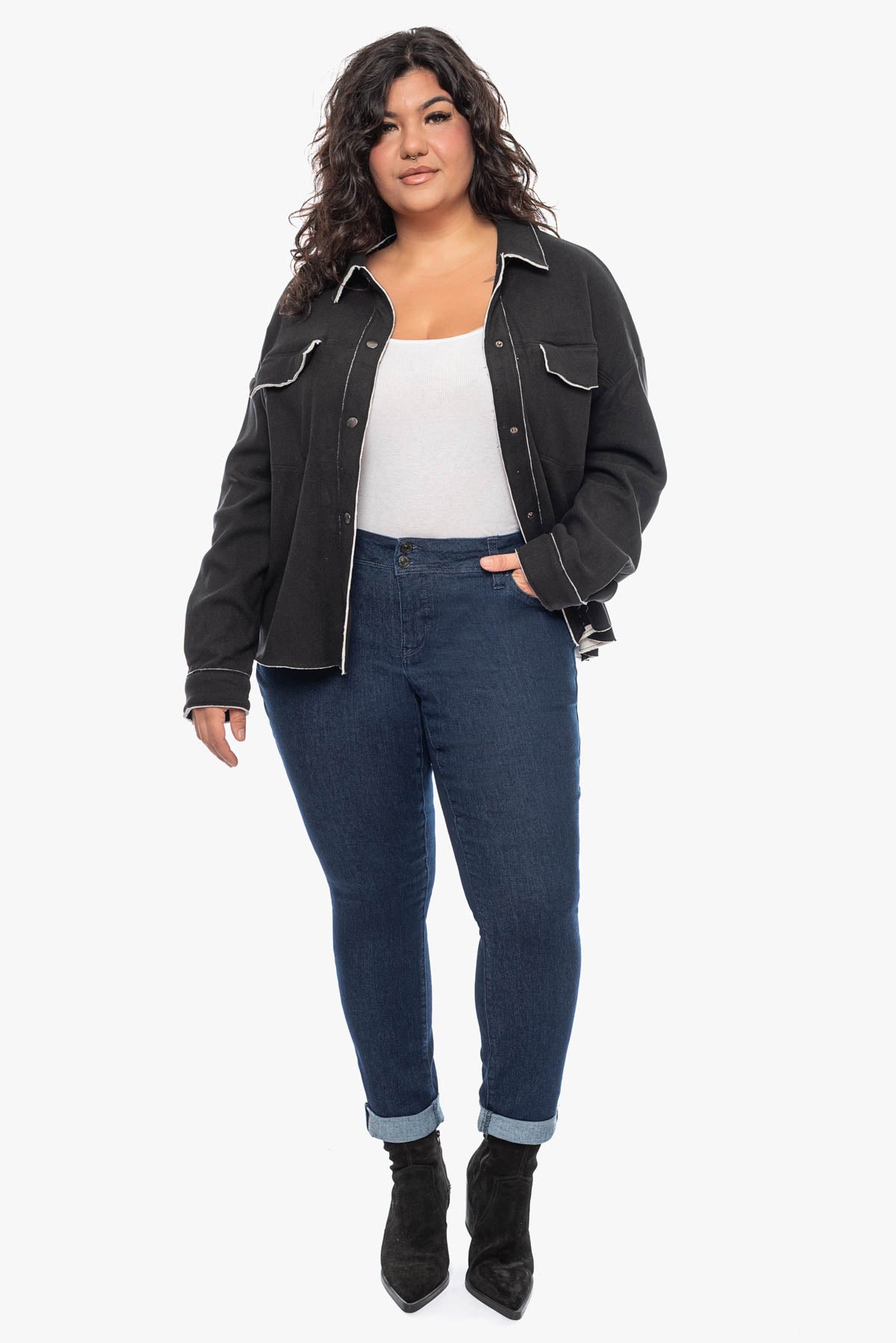 TAYA snap-button jacket