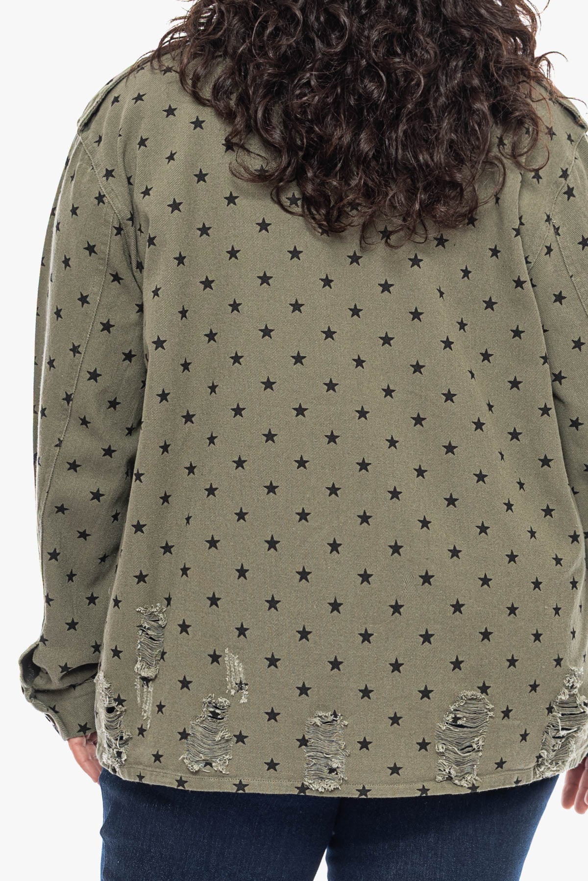 TINA star-print jacket