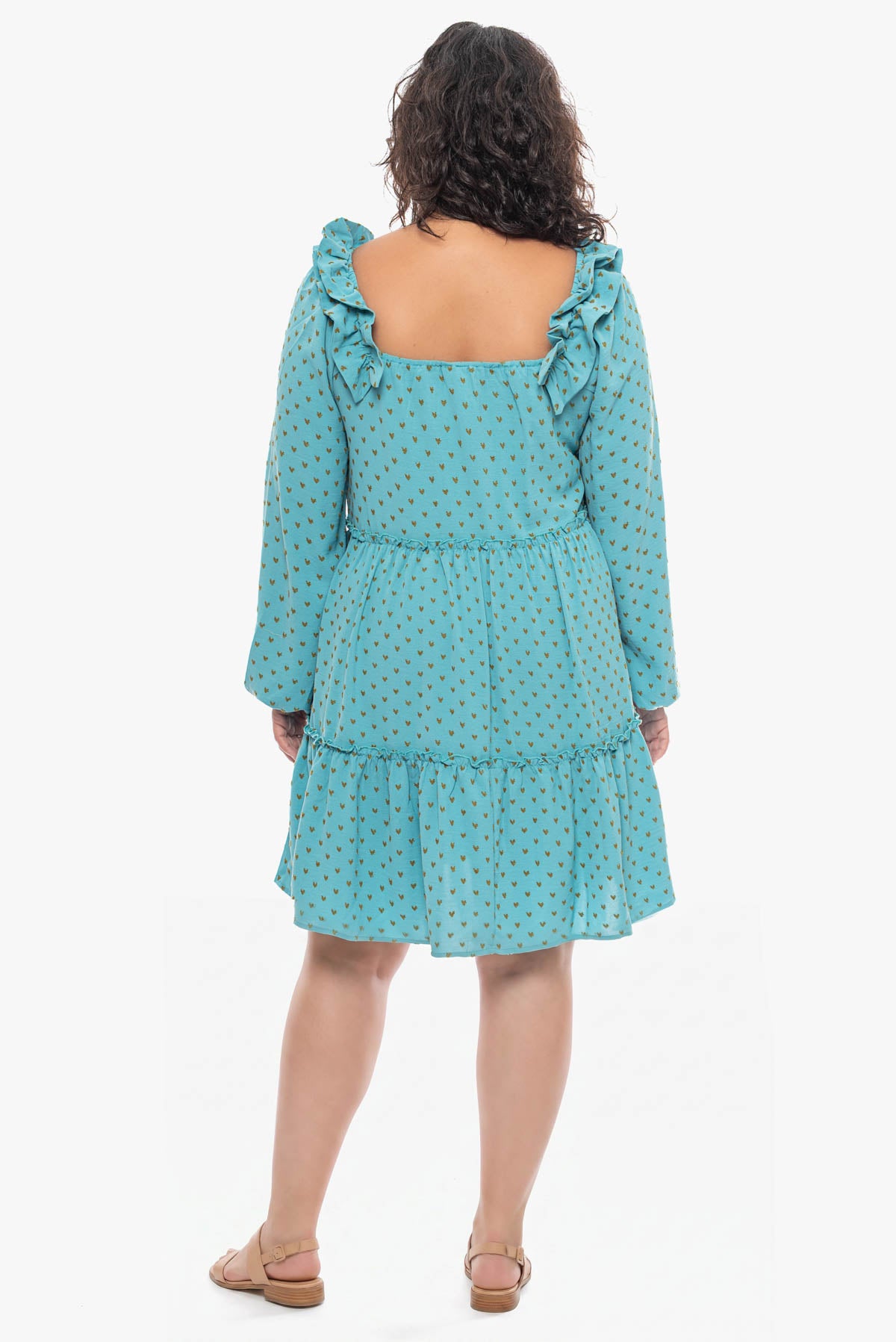 ALINA tiered dress