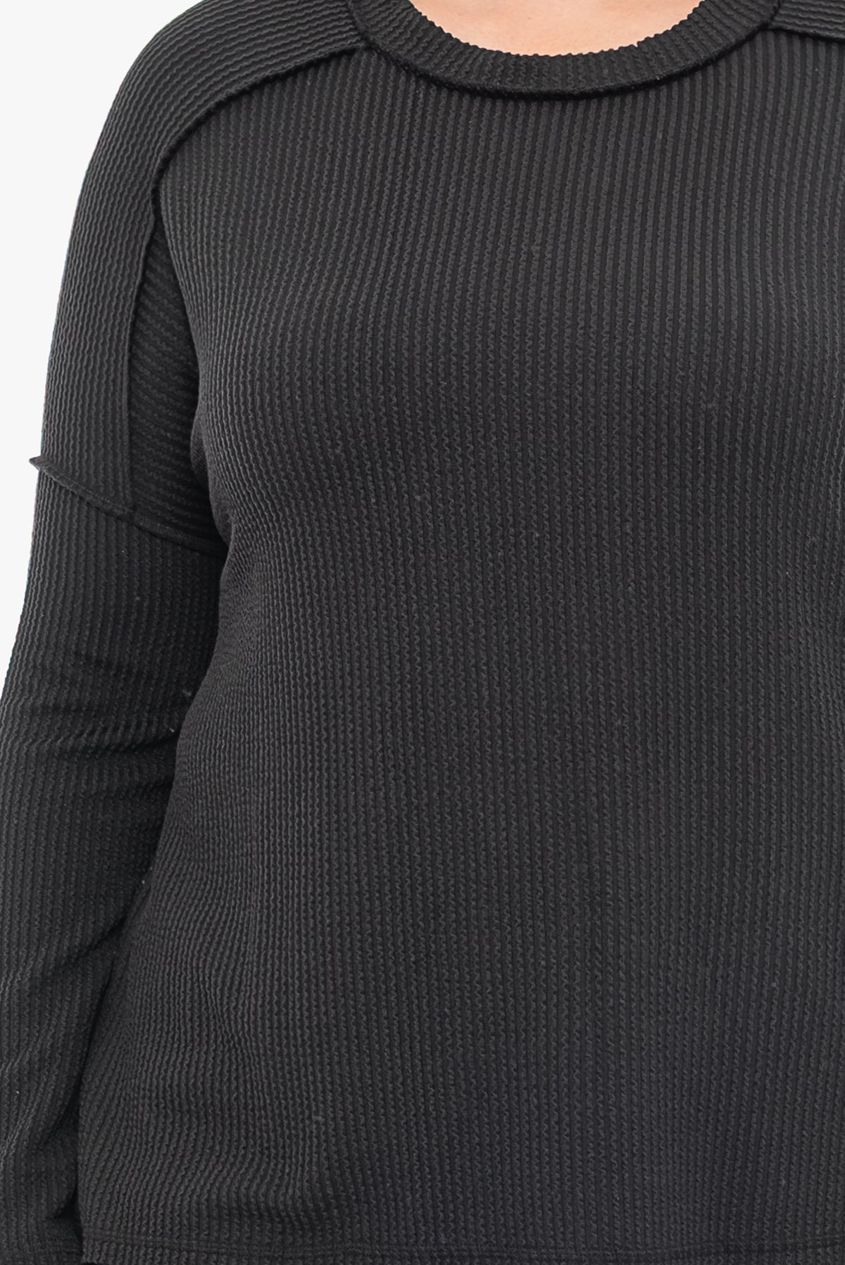 LEAH long-sleeve top