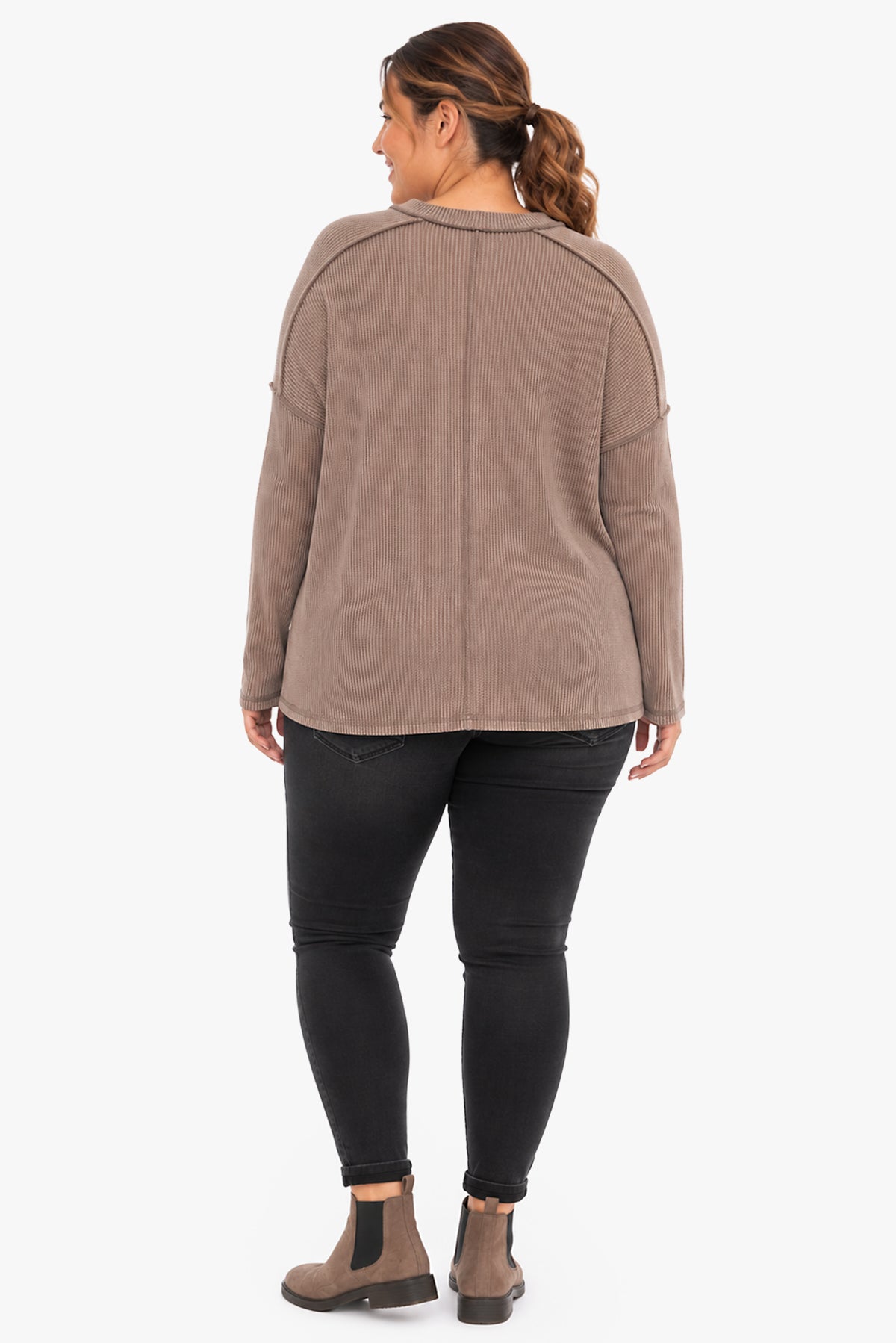 LEAH long-sleeve top