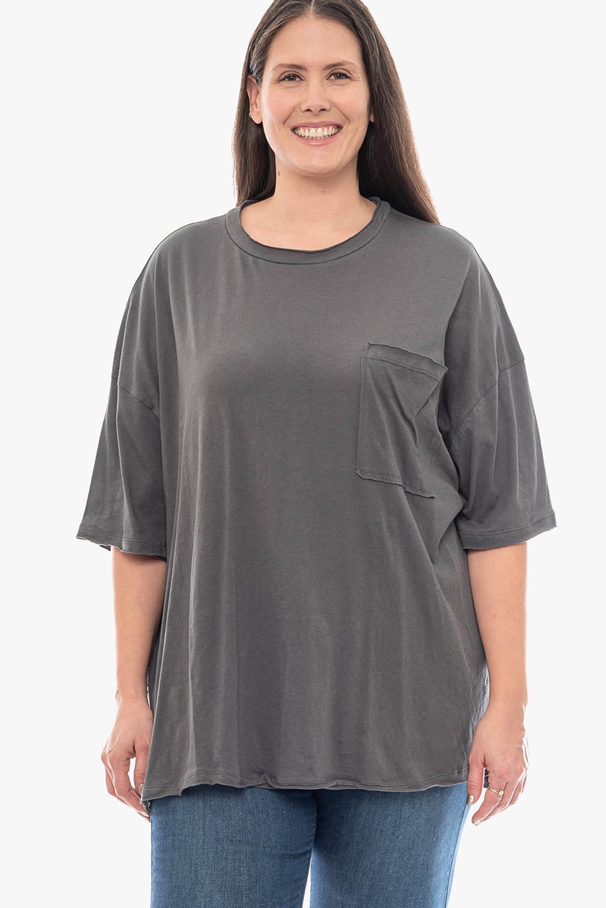 RAYA oversized cotton top