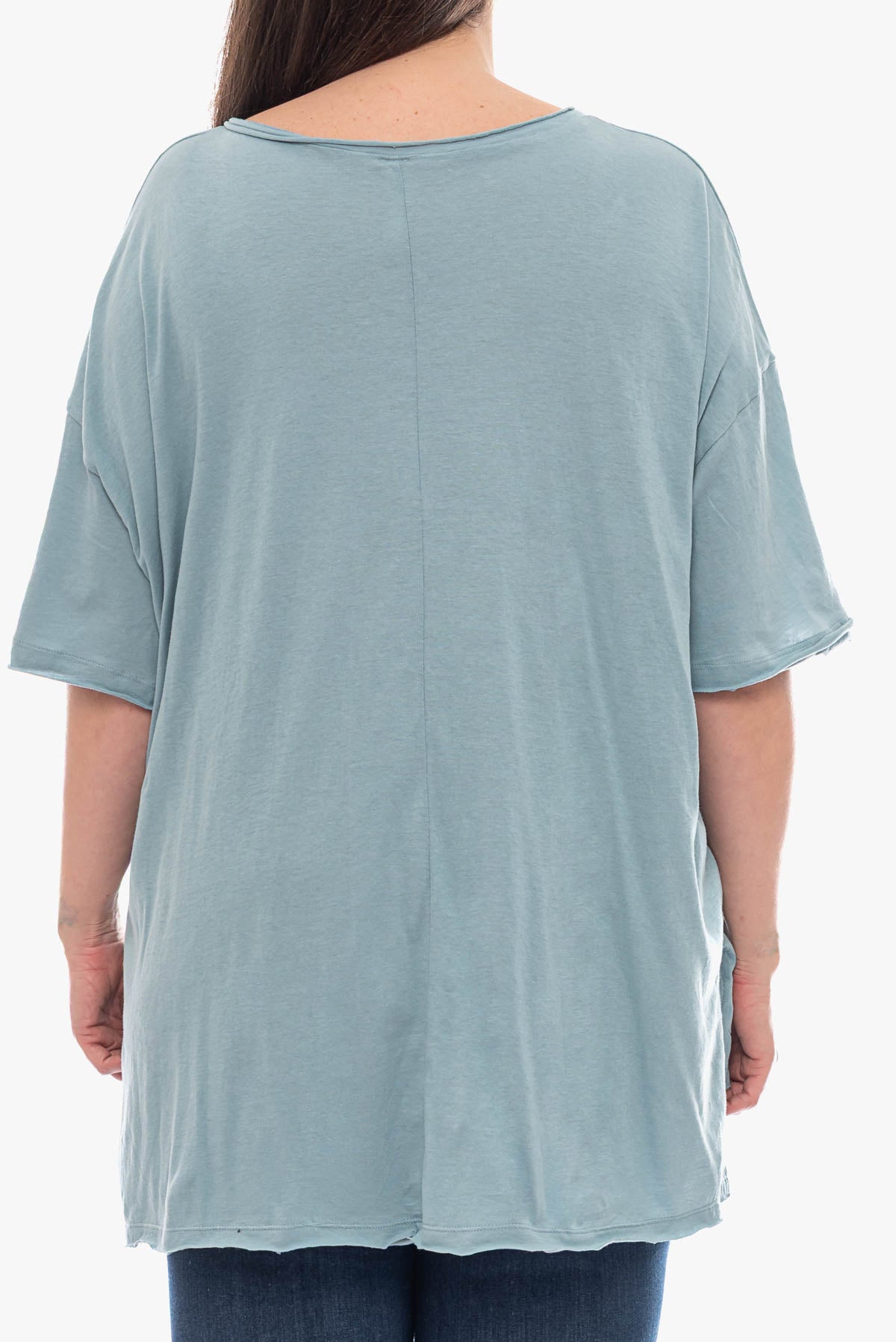 ANNABETH oversized cotton top