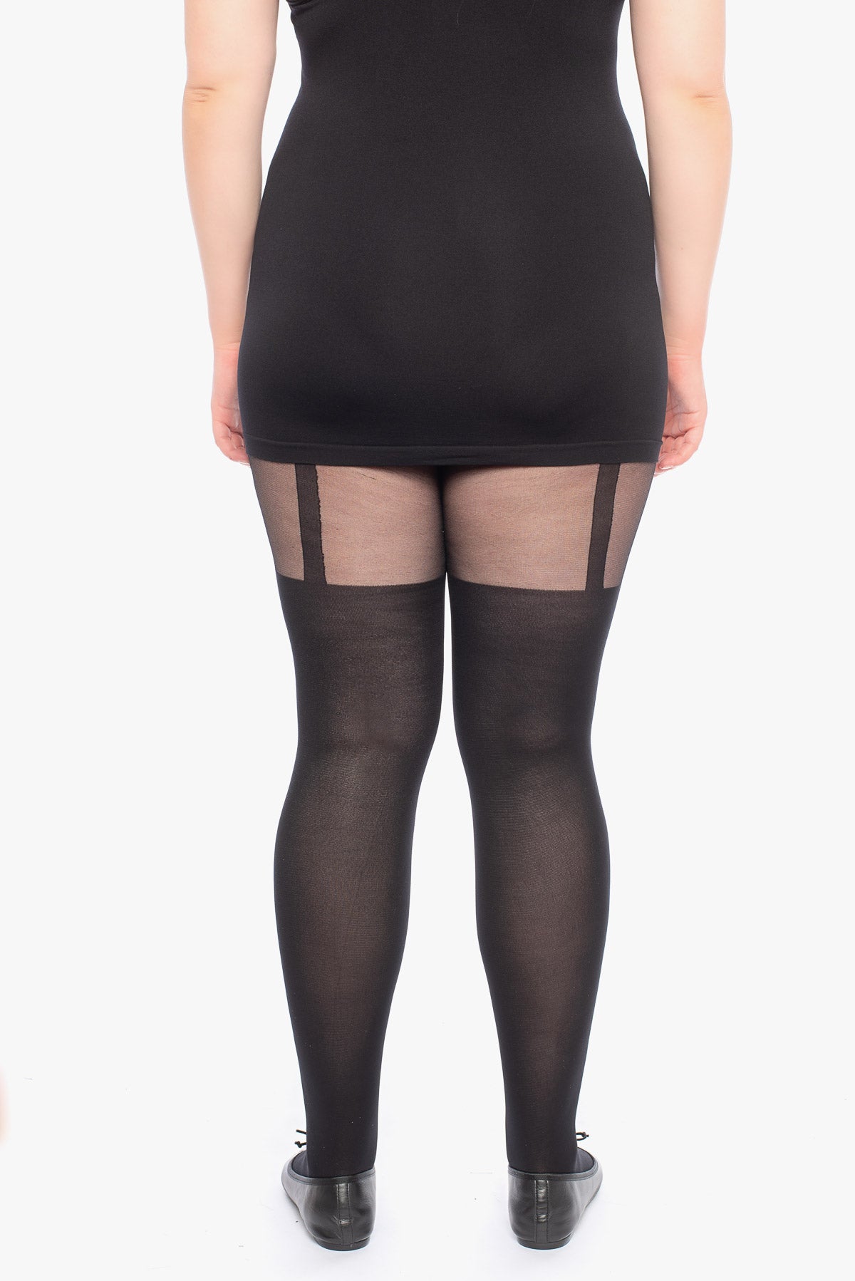 HALEY suspender-like tights
