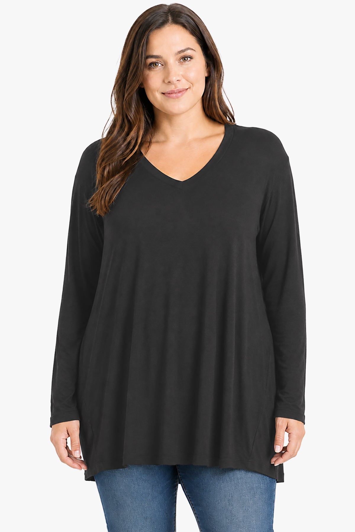 NATALIE rayon top