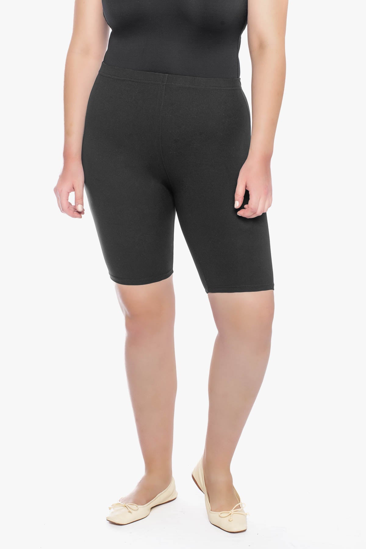 NAIMA cotton biker shorts
