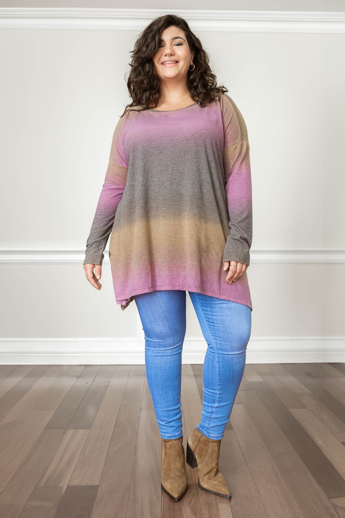 LELA ombre coloured tunic
