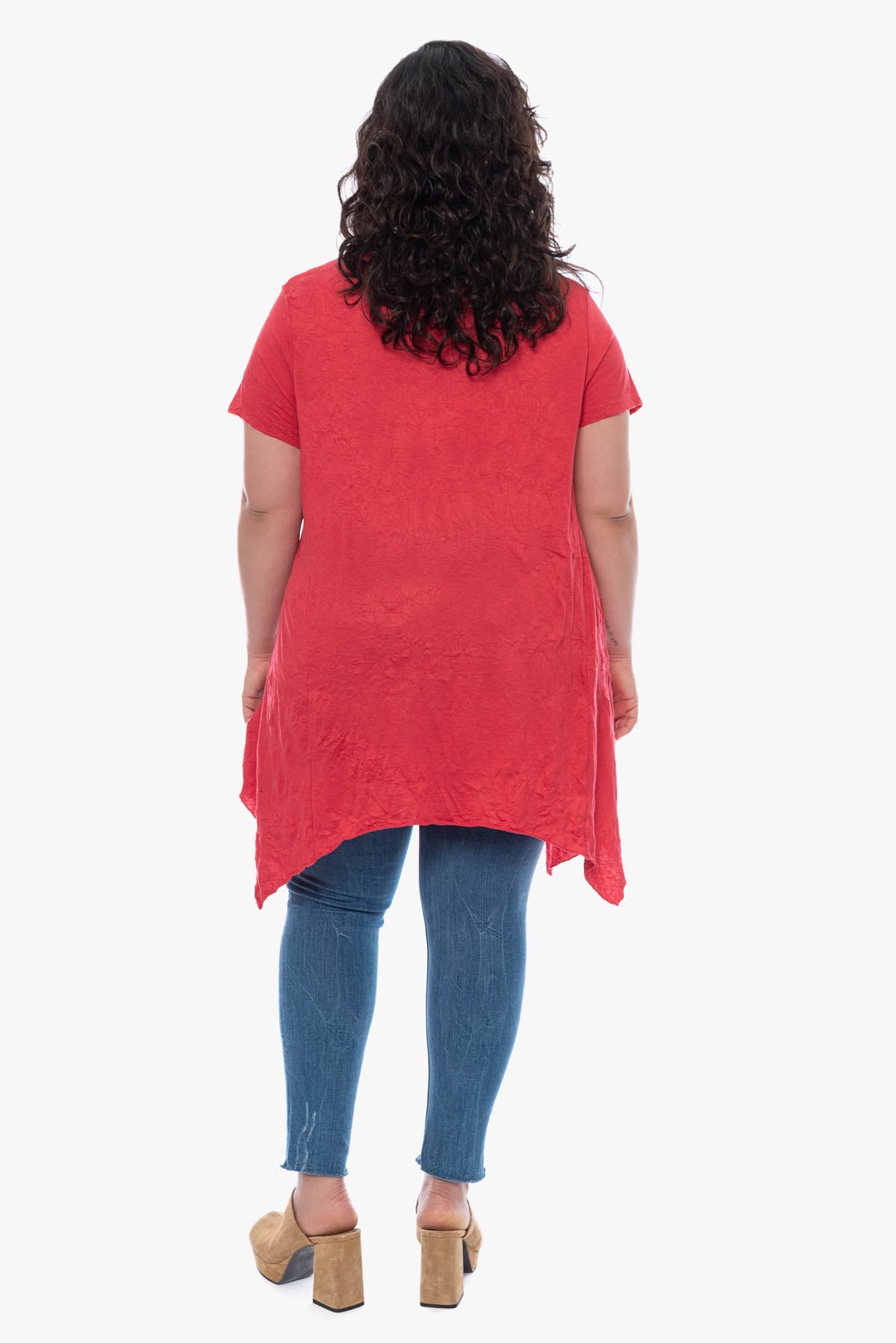 KIANA crinkle top