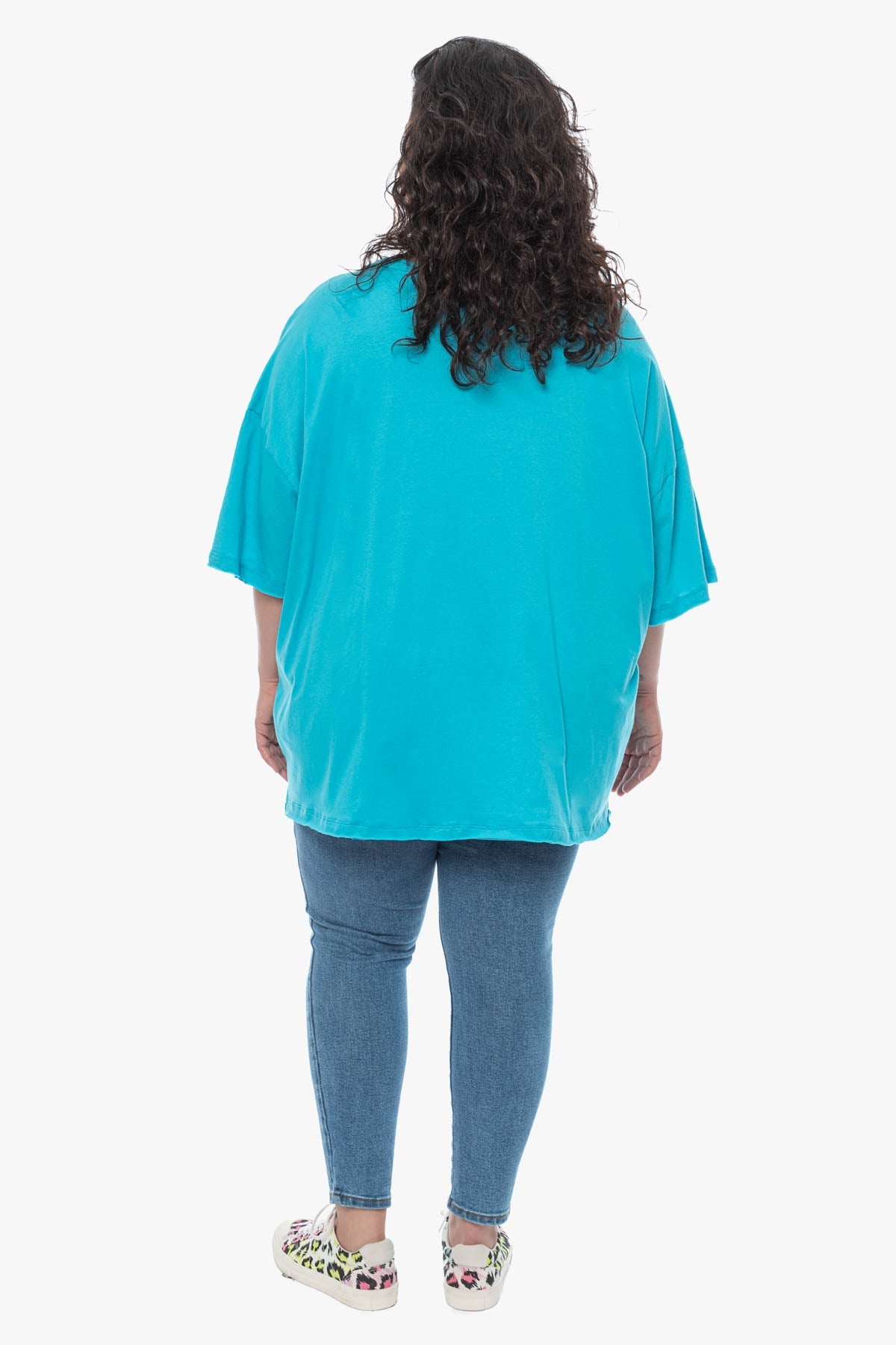 SAHARA oversized cotton top