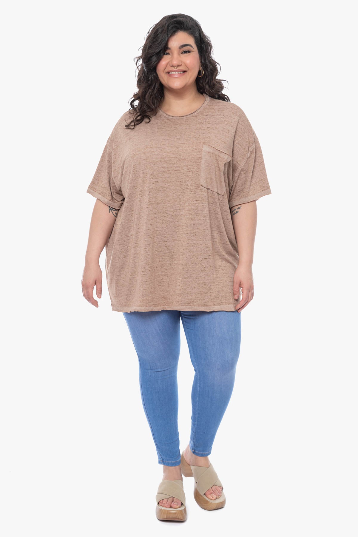 JENNA burnout shirt