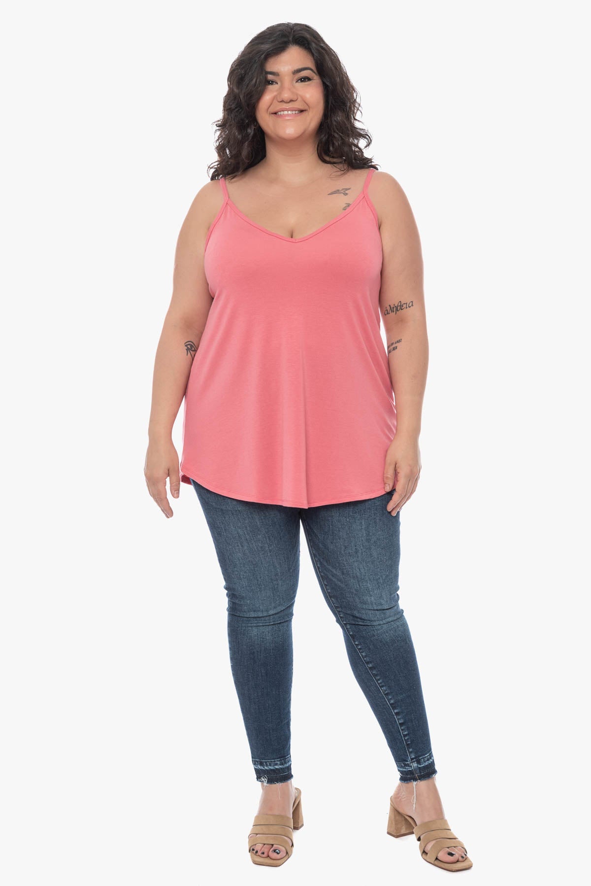LEELA spaghetti cami