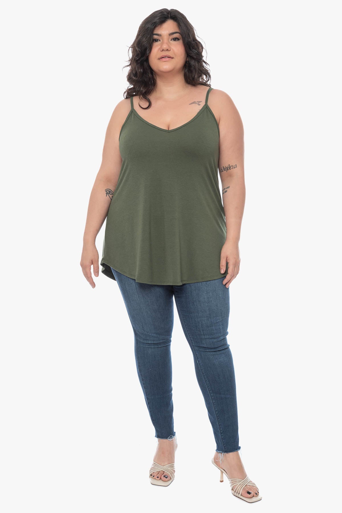 LEELA spaghetti cami