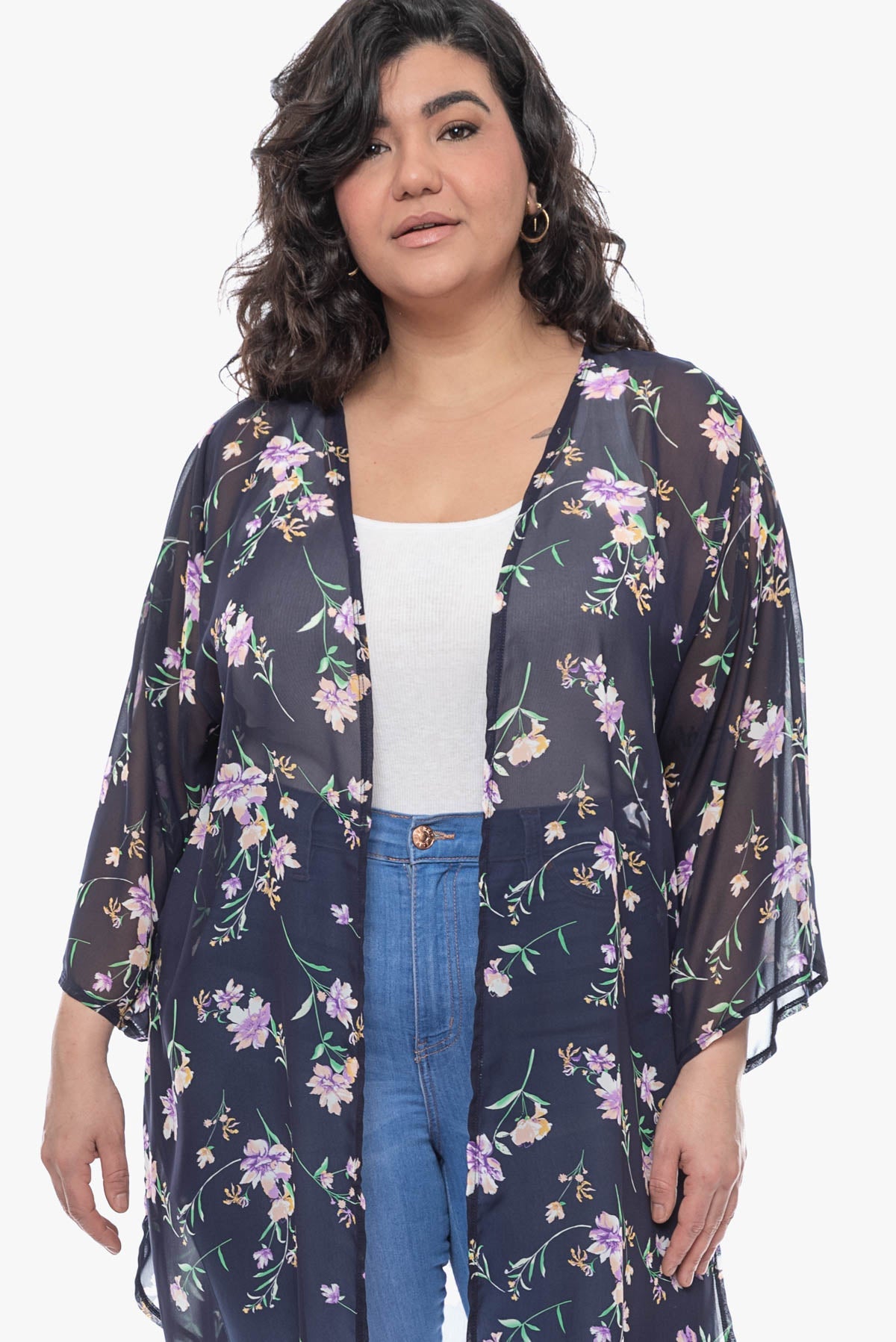 ALLANYA side slit kimono