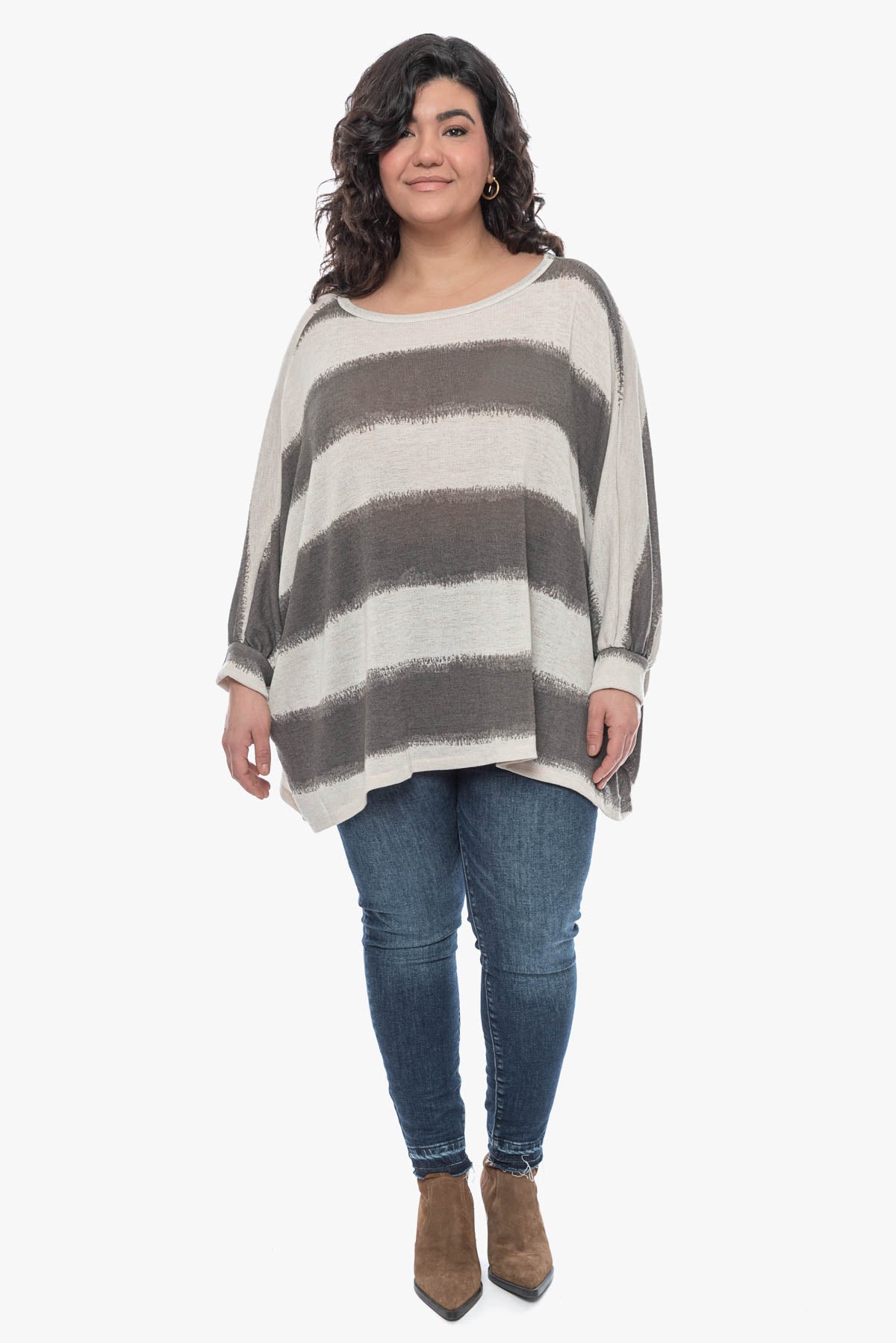 DILLY striped tunic