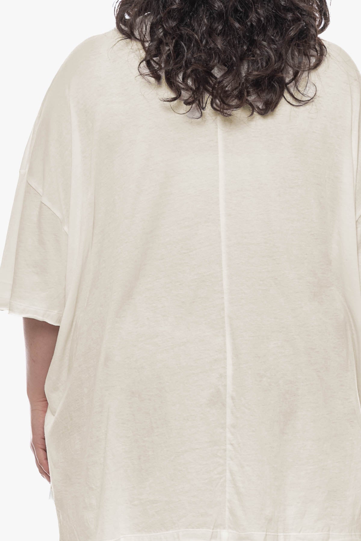 ANNABETH oversized cotton top