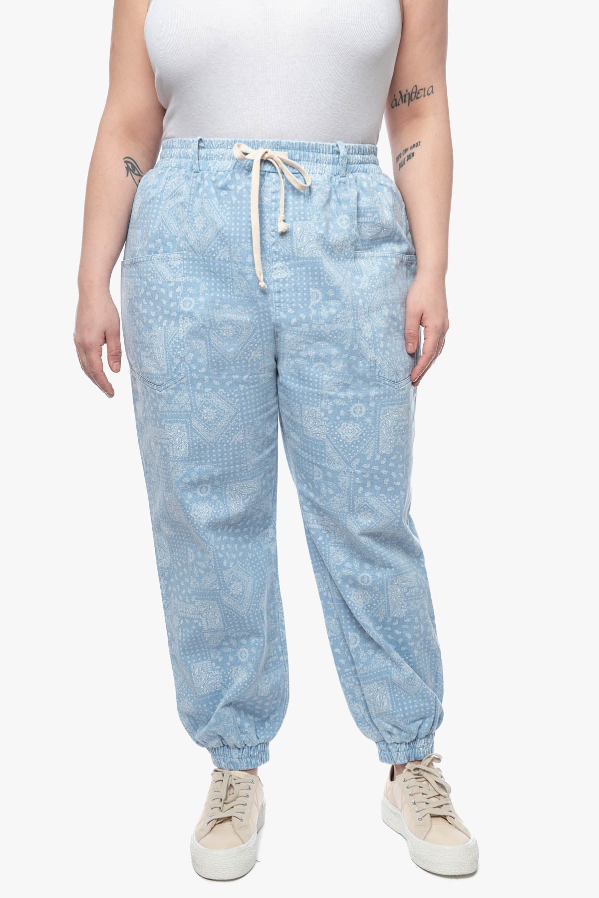CLAUDIA printed joggers