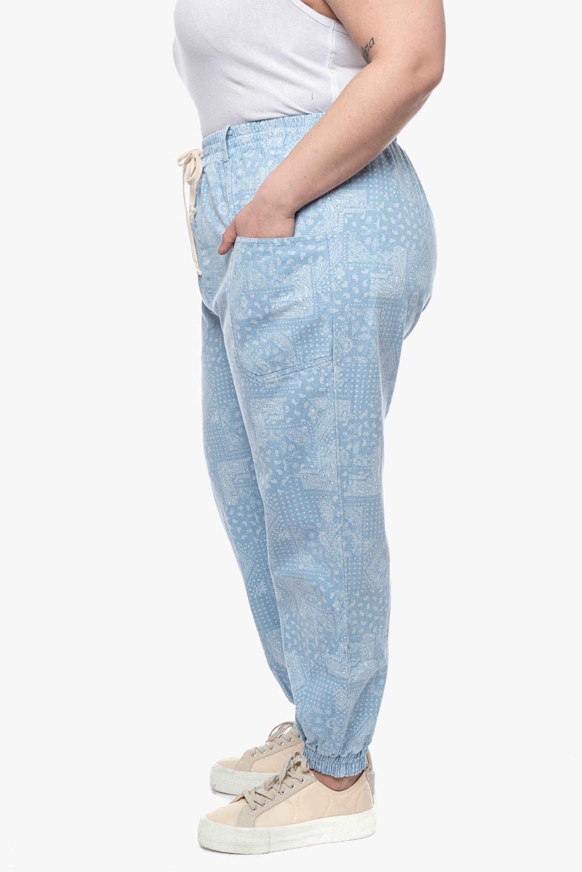 CLAUDIA printed joggers