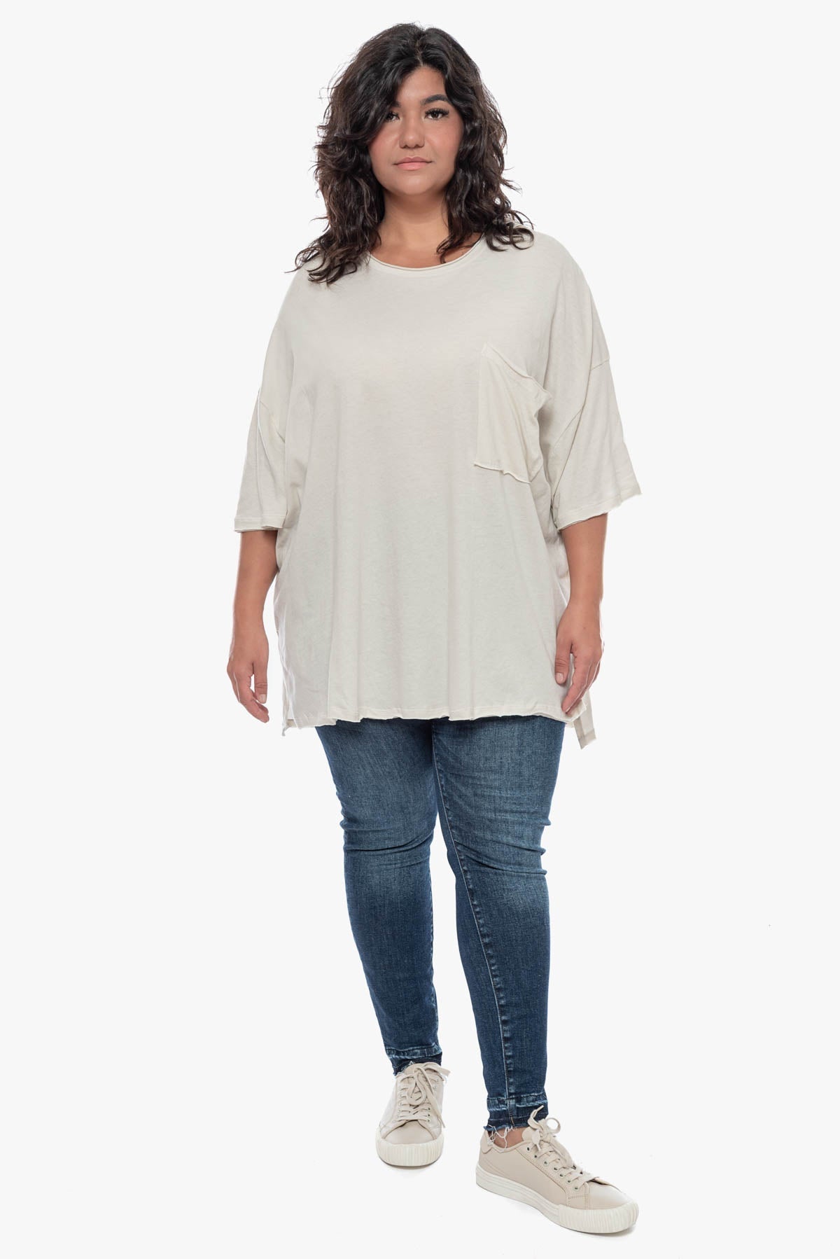 RAYA oversized cotton top