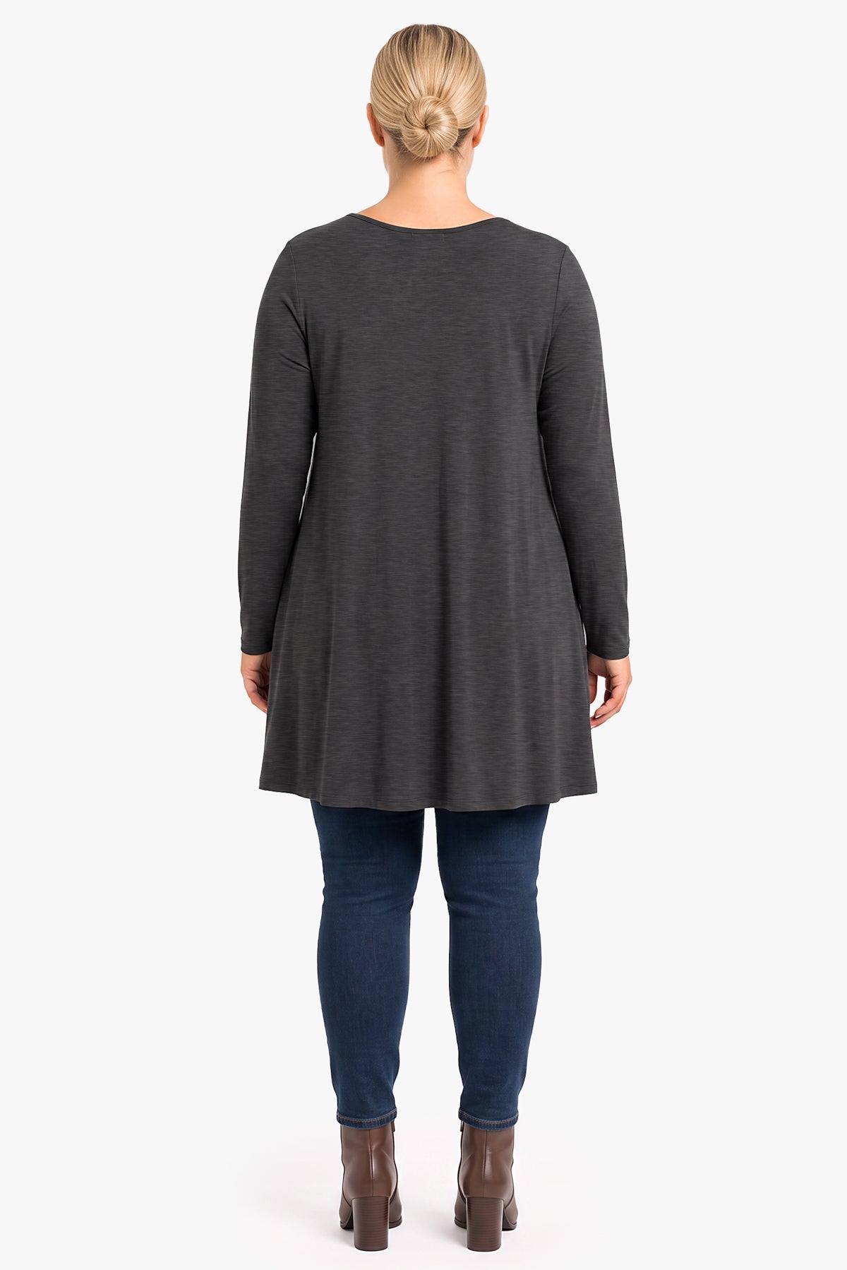 CORA rayon dress with pockets