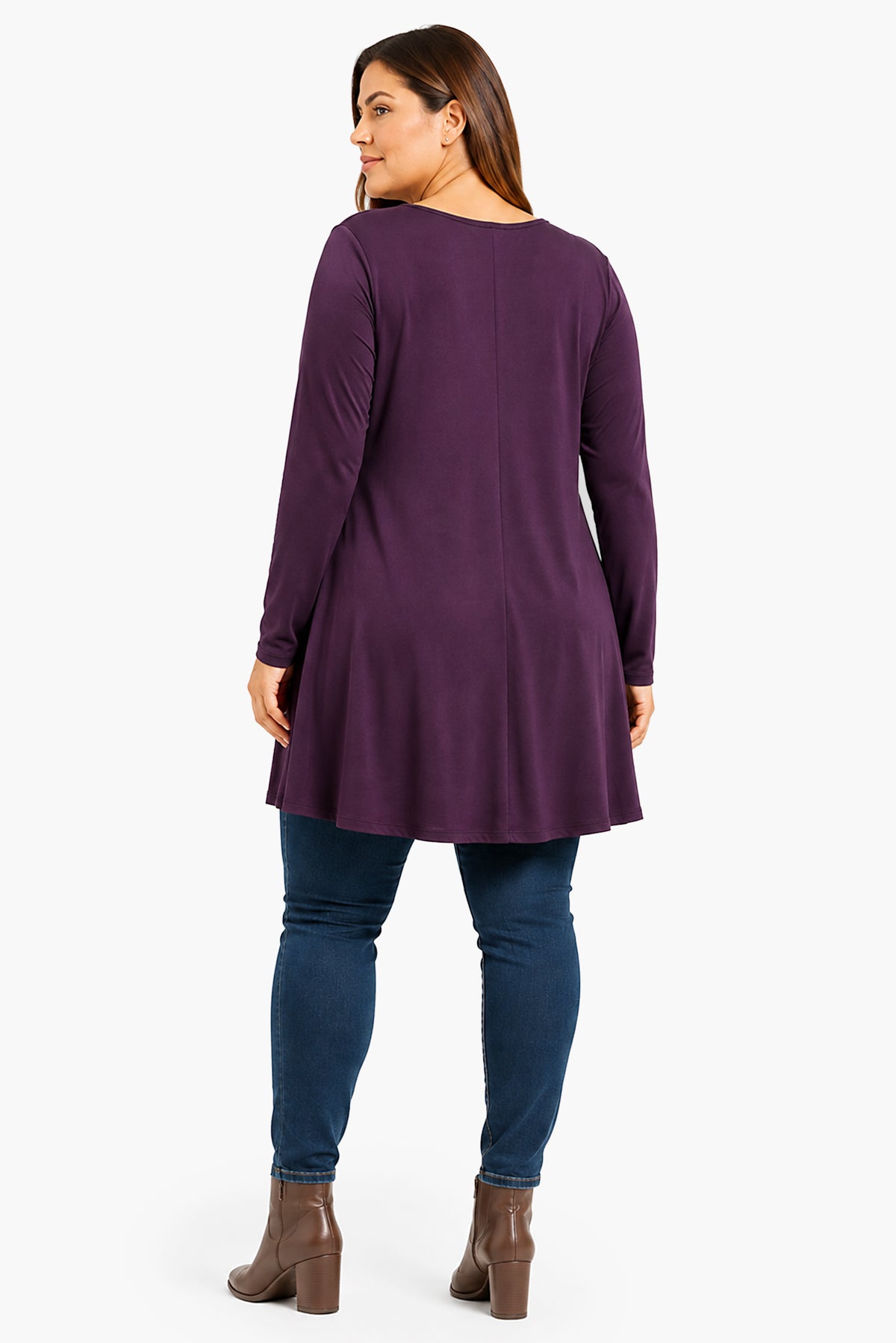 CORA rayon dress with pockets