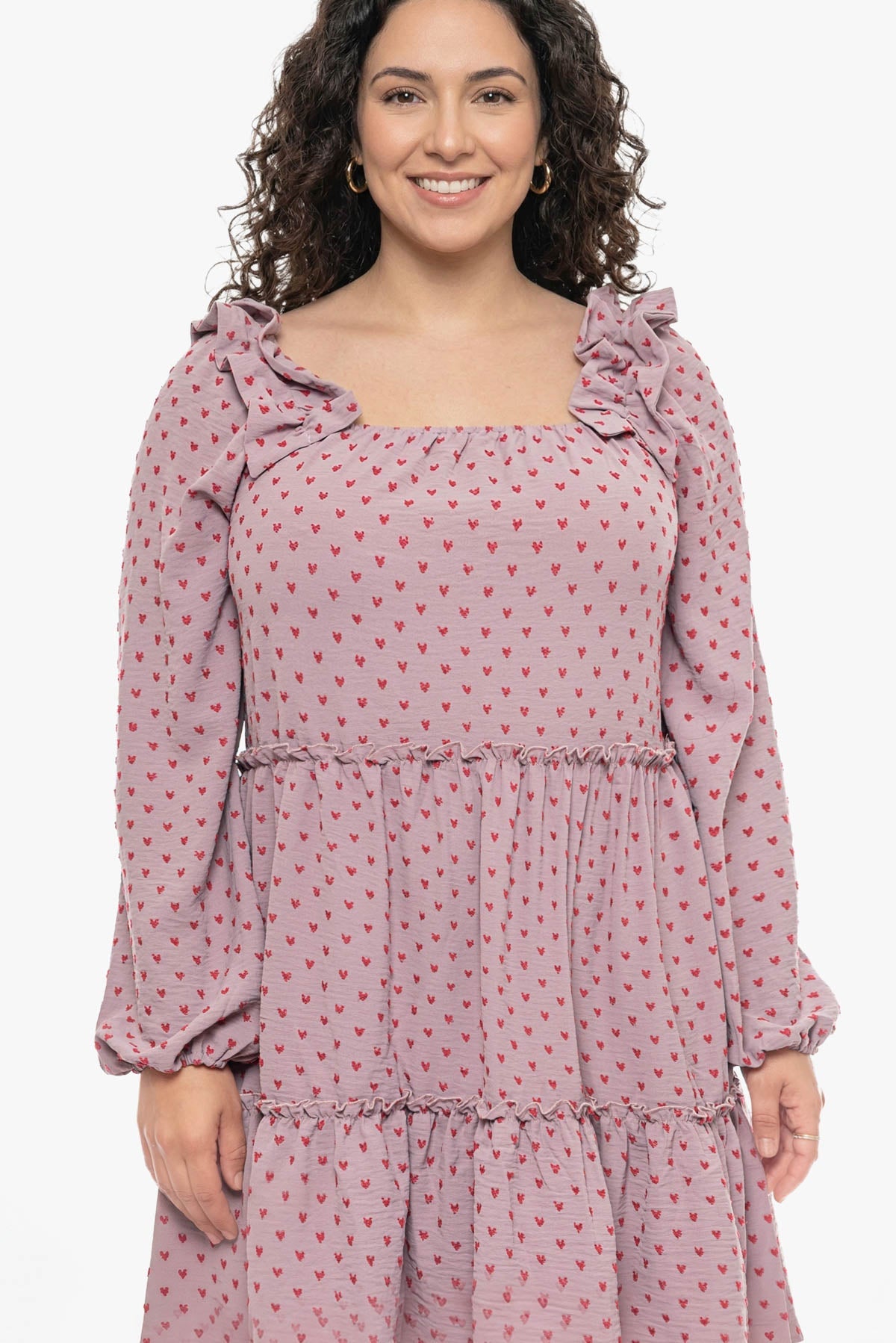 ALINA tiered dress
