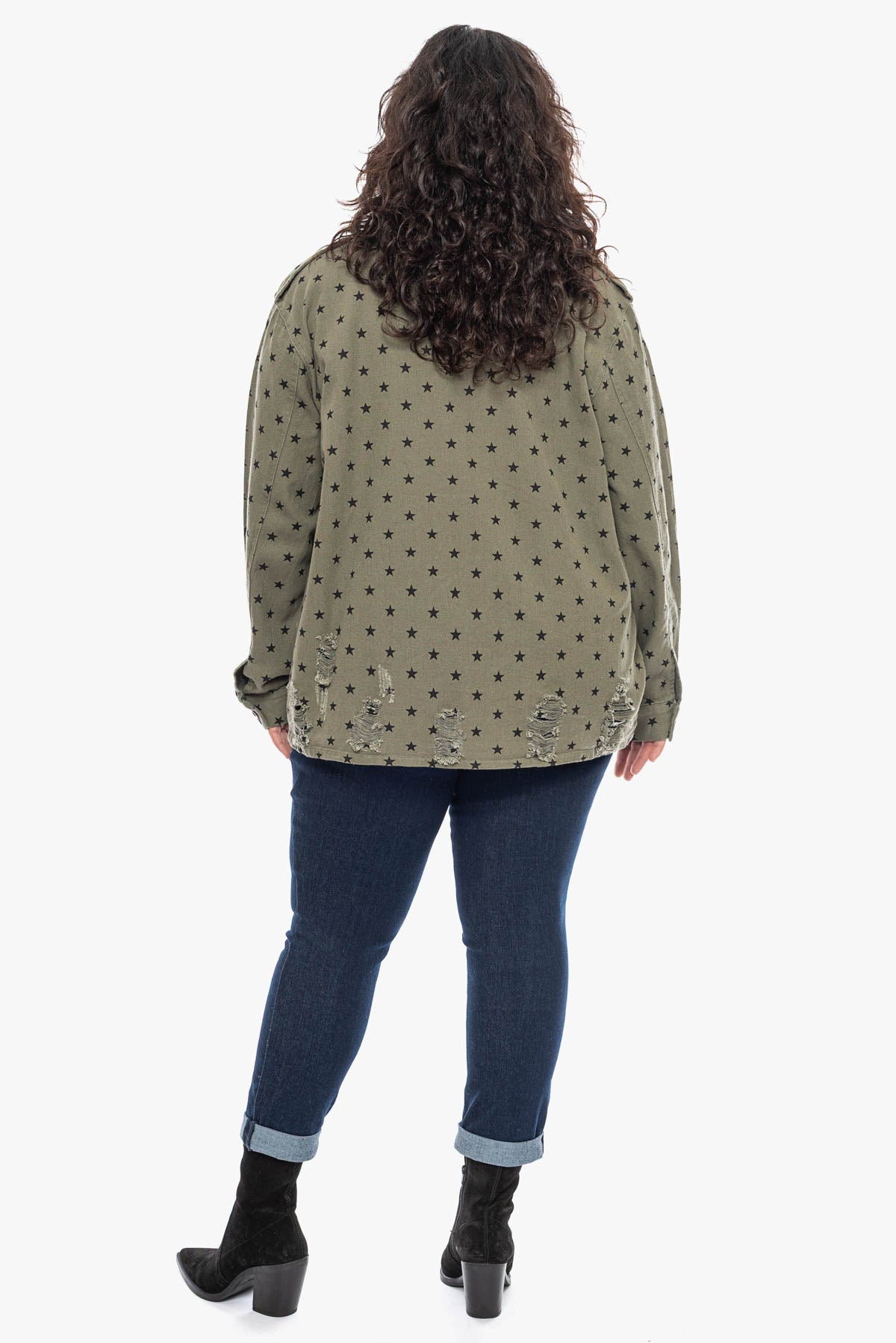 TINA star-print jacket