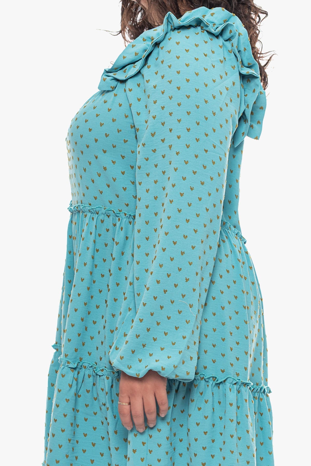 ALINA tiered dress