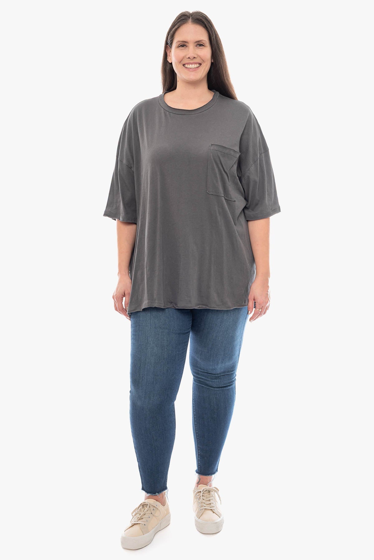 RAYA oversized cotton top