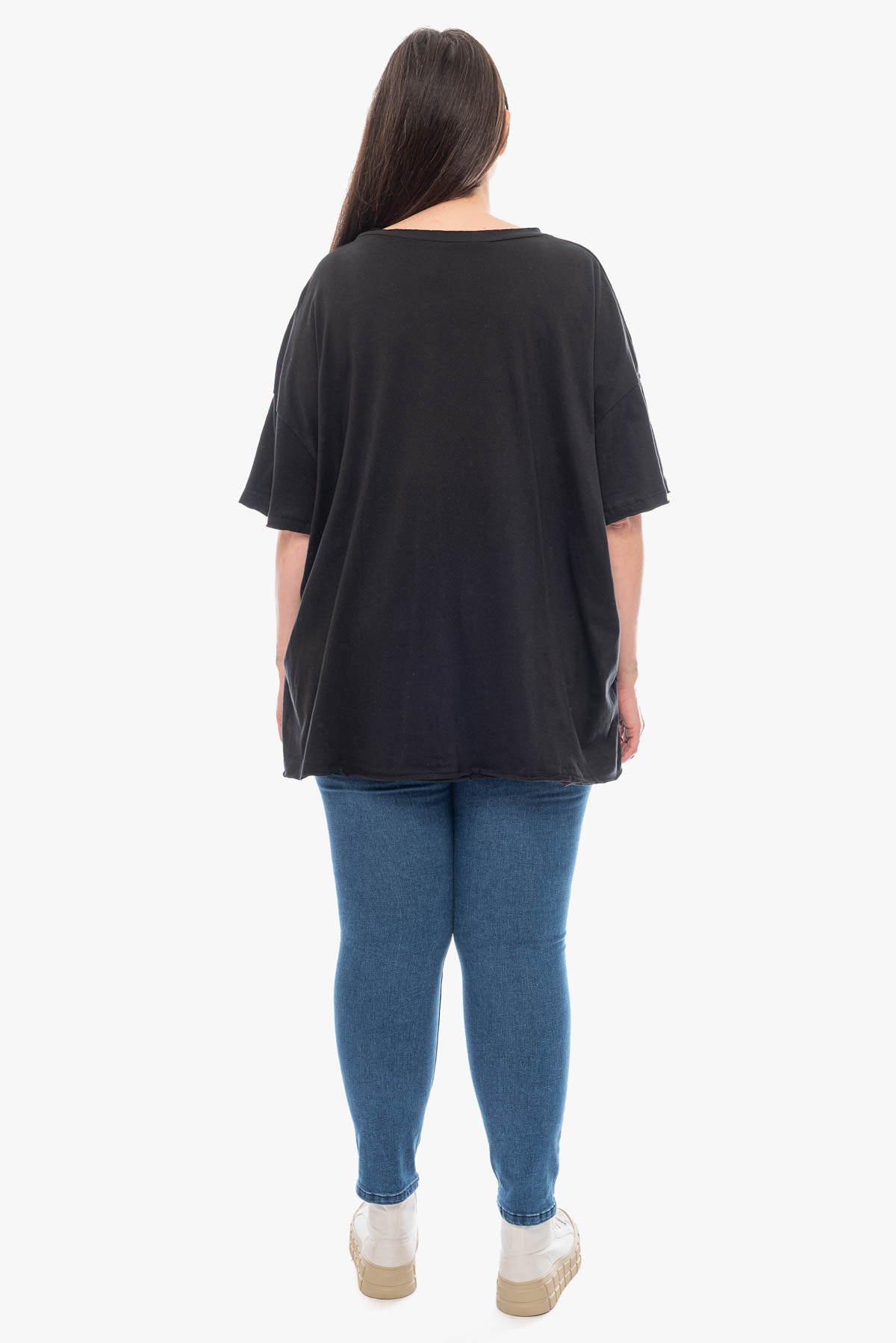 SAHARA oversized cotton top