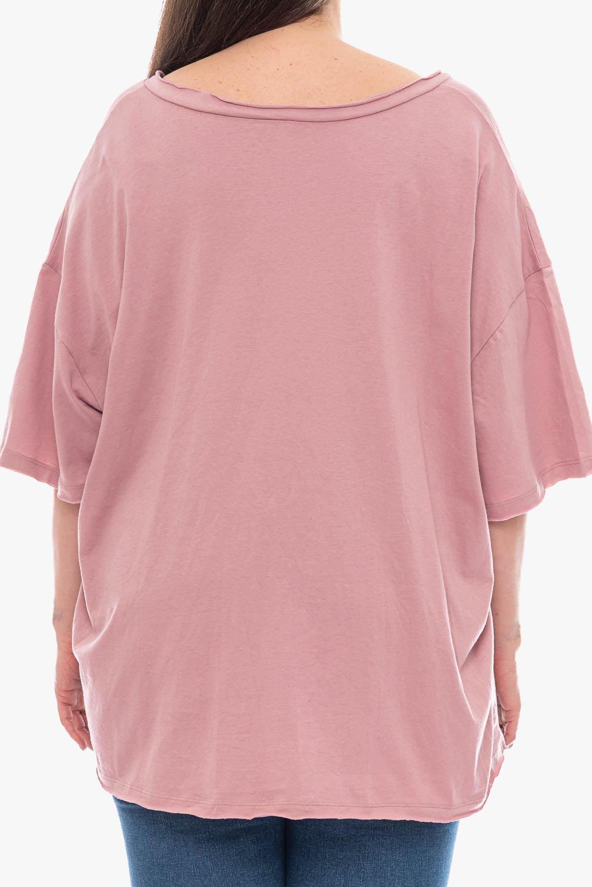 SAHARA oversized cotton top