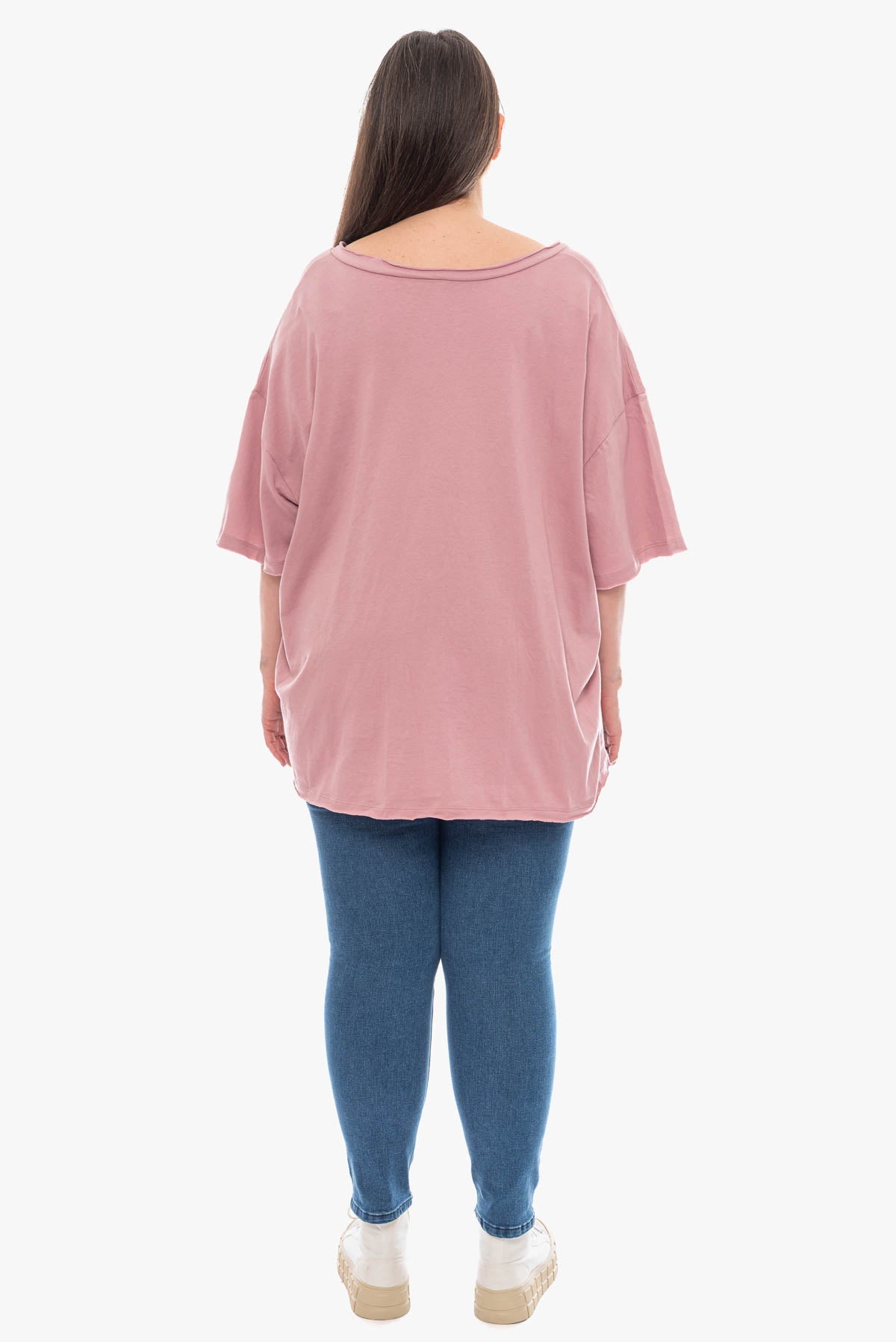 SAHARA oversized cotton top